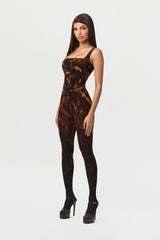 Bare Body Tortoise Closed Toe Legging