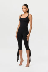 Naked Tie Capri Leggings