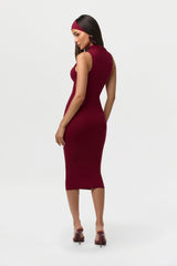 Naked Sleeveless Midi Dress