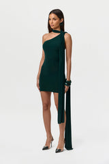 Tie Shoulder Mini Dress
