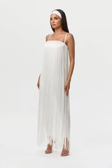 Butter Fringe Stirrup Jumpsuit
