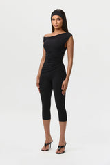 Naked Ruched Off Shoulder Top