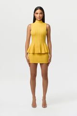 Knit Micro Mini Skirt