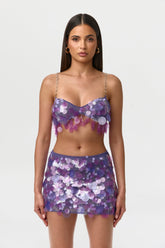 Sequin Micro Mini Skirt