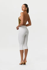 Smooth Sculpt Waist Capri Leggings
