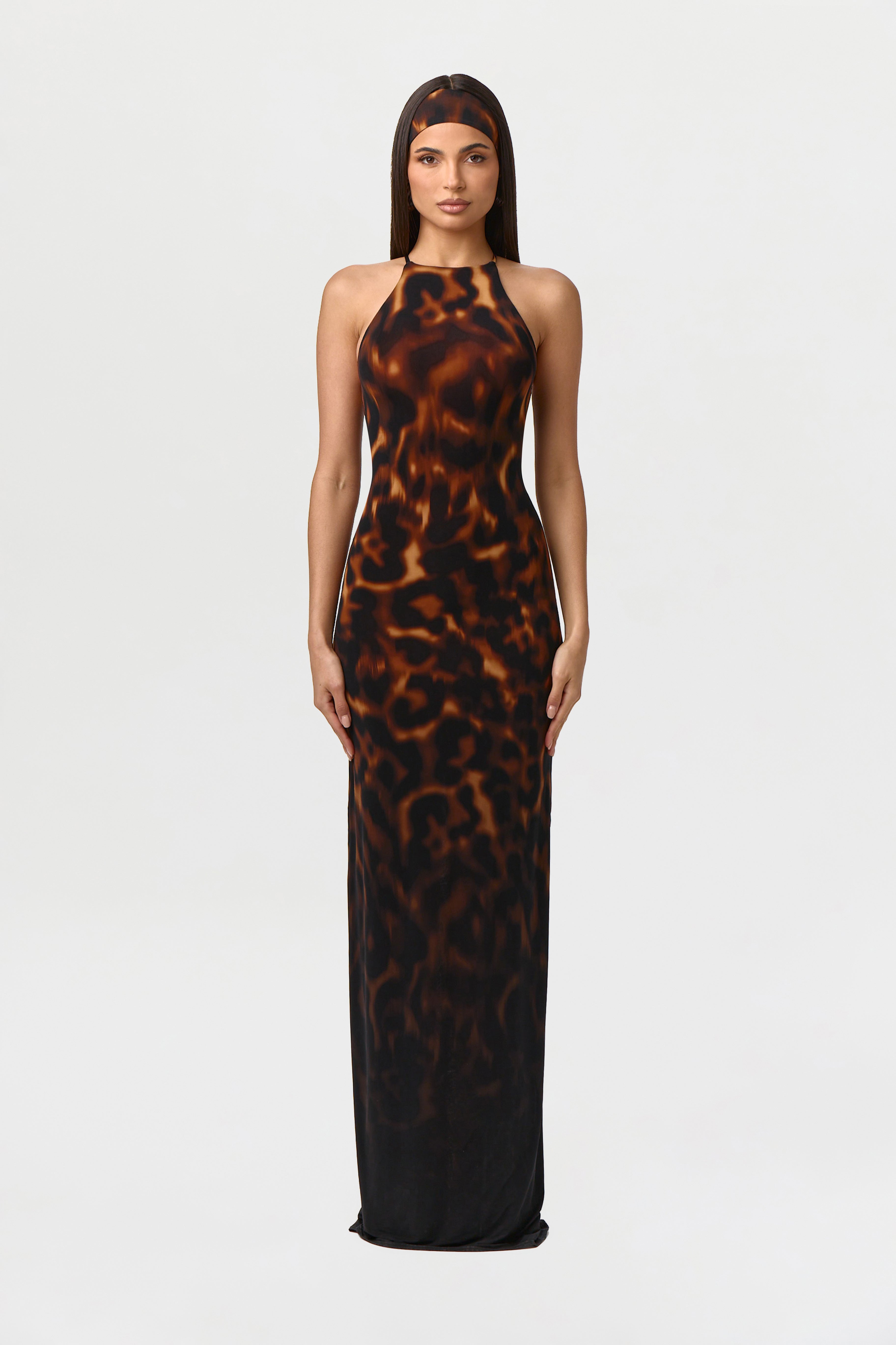 Bare Body Tortoise Maxi Dress