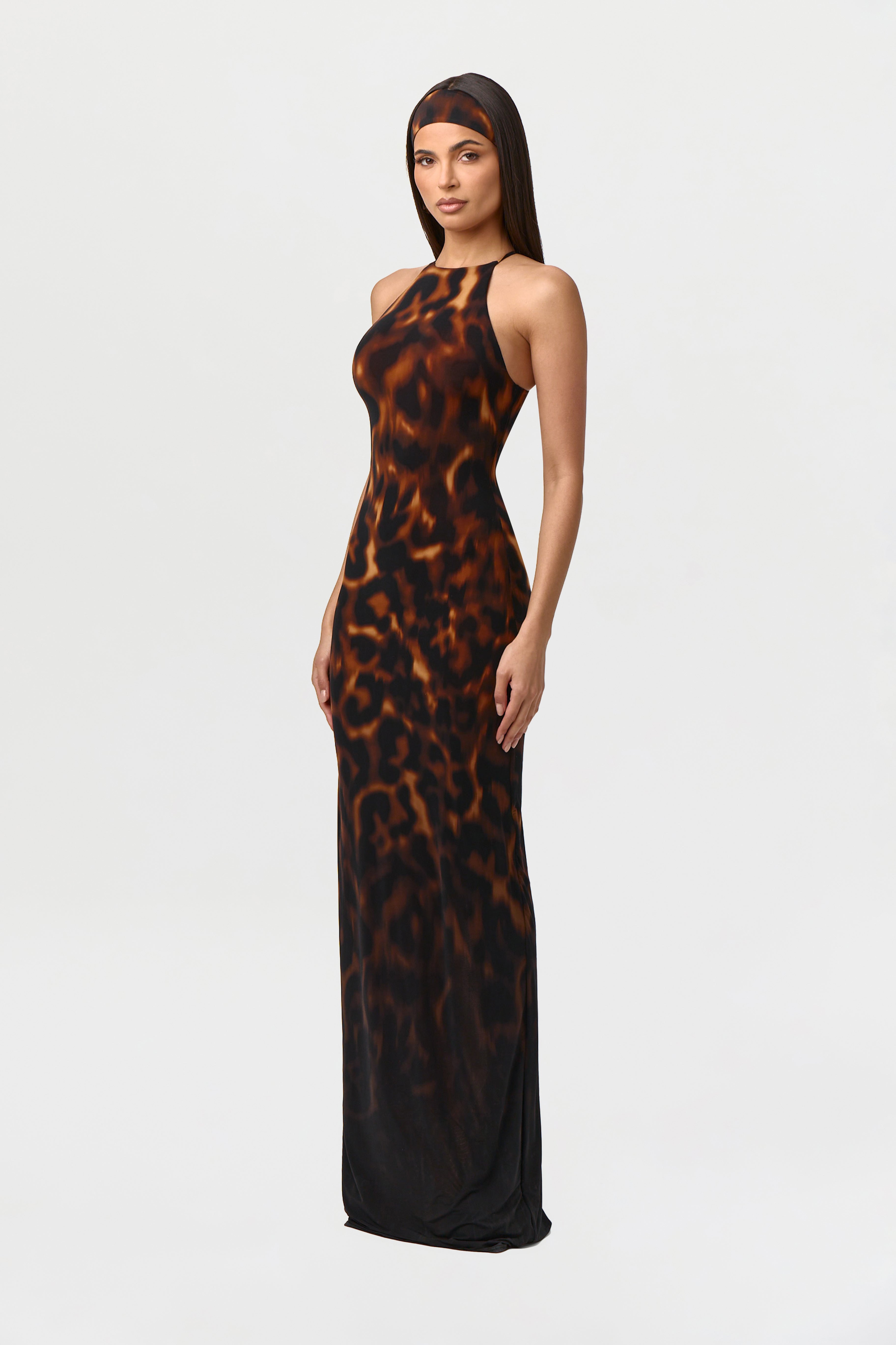 Bare Body Tortoise Maxi Dress