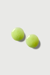 Resin Round Earrings