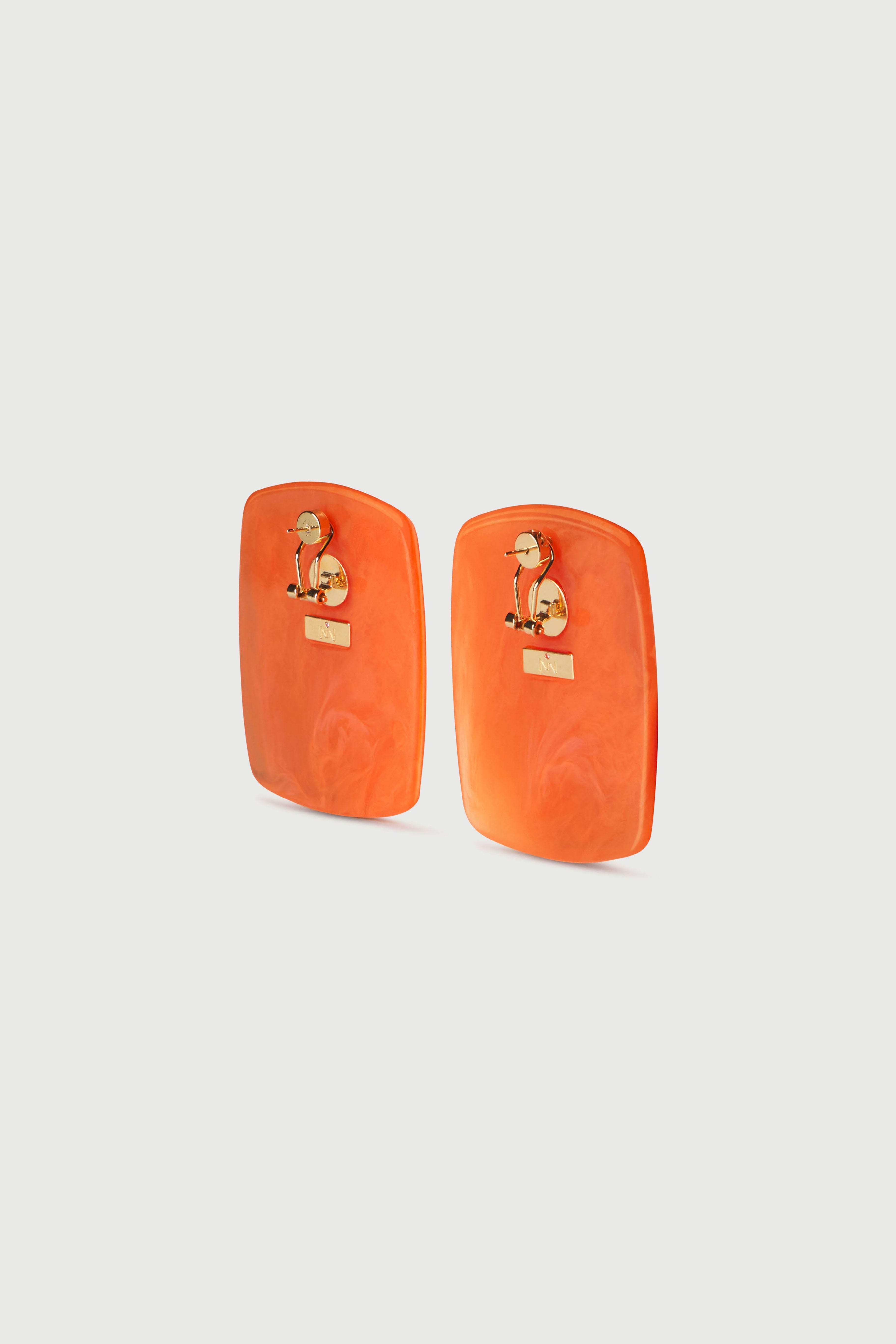 Resin Stone Earrings
