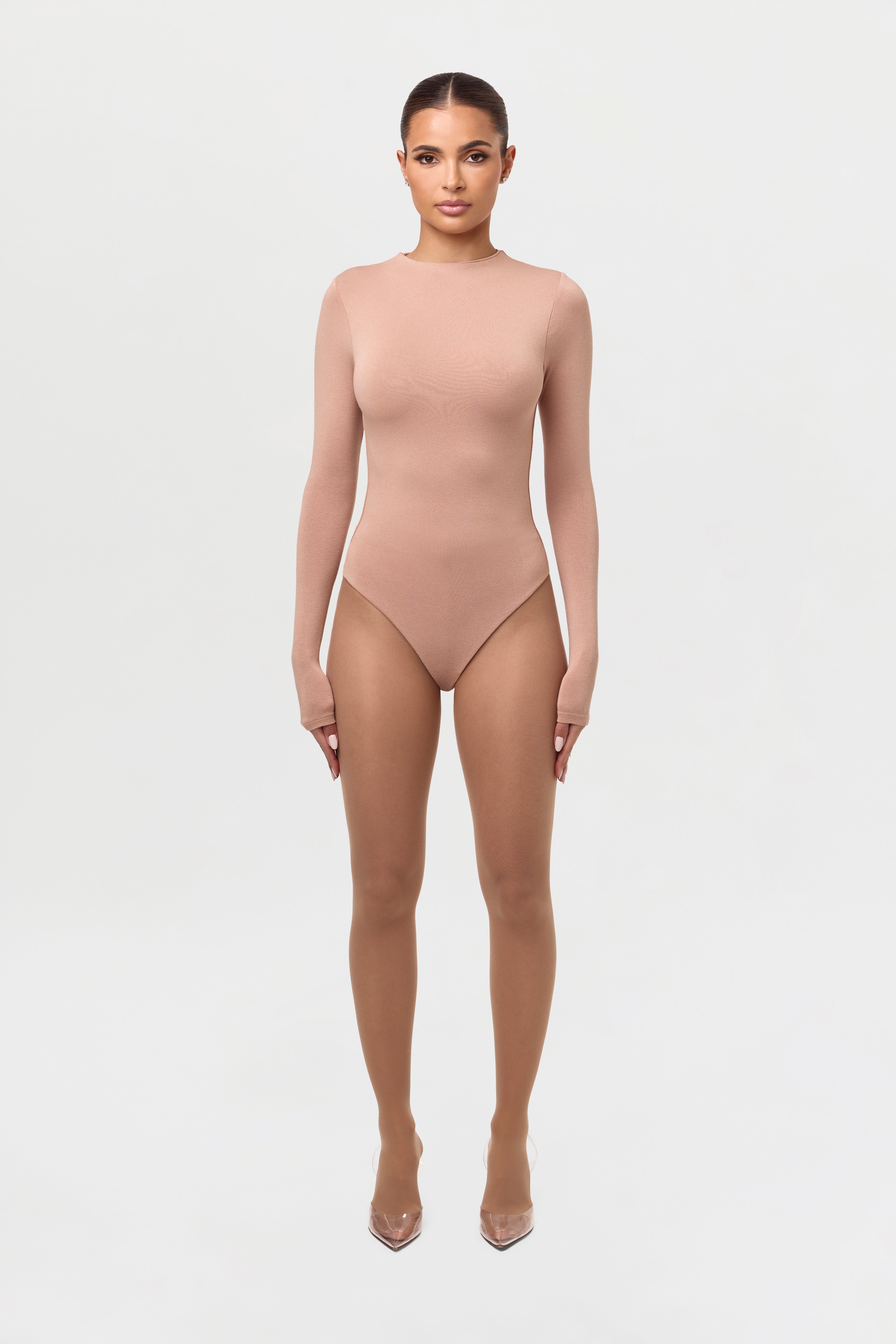 NW Sculpt Mock Neck Bodysuit