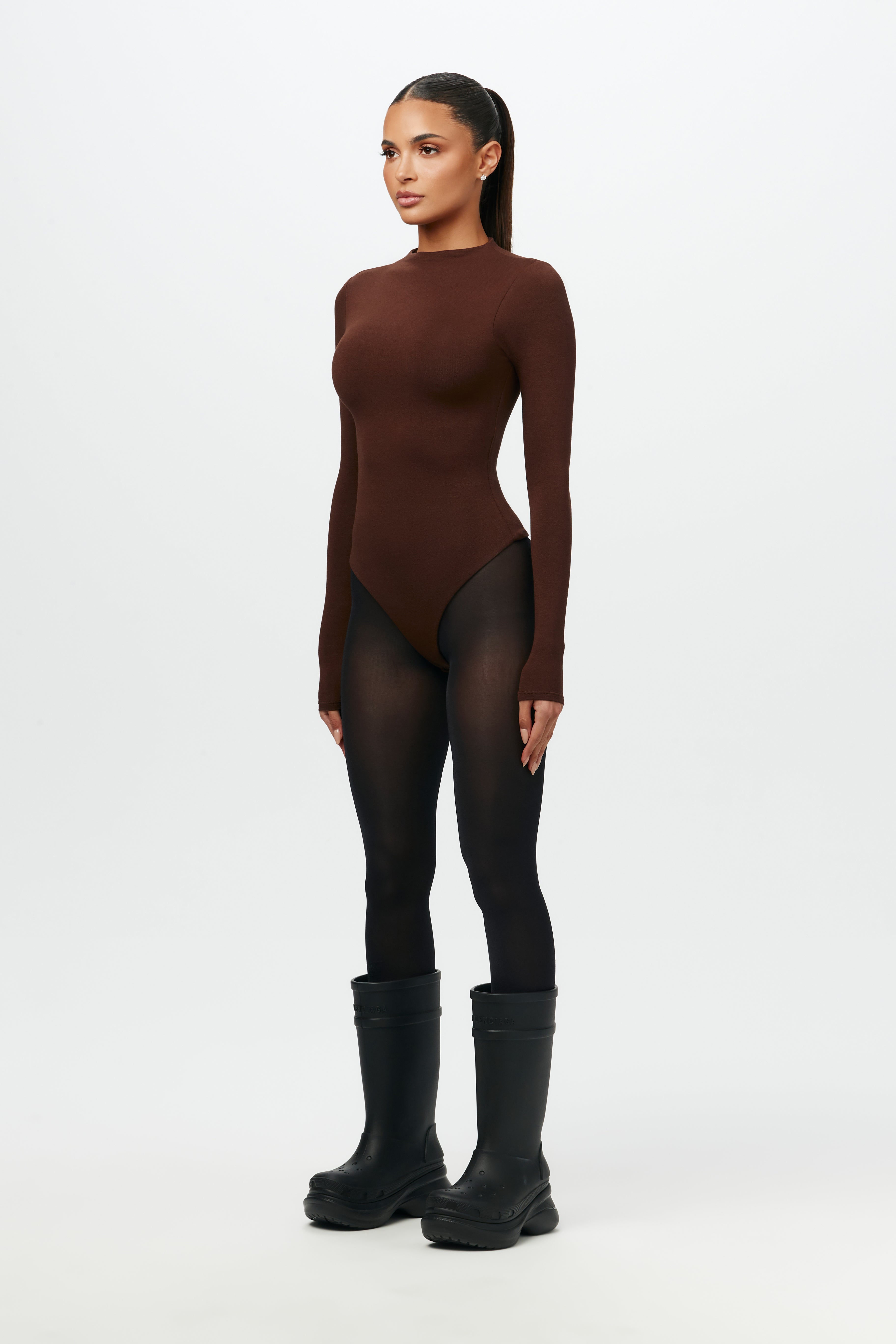 NW Sculpt Mock Neck Bodysuit