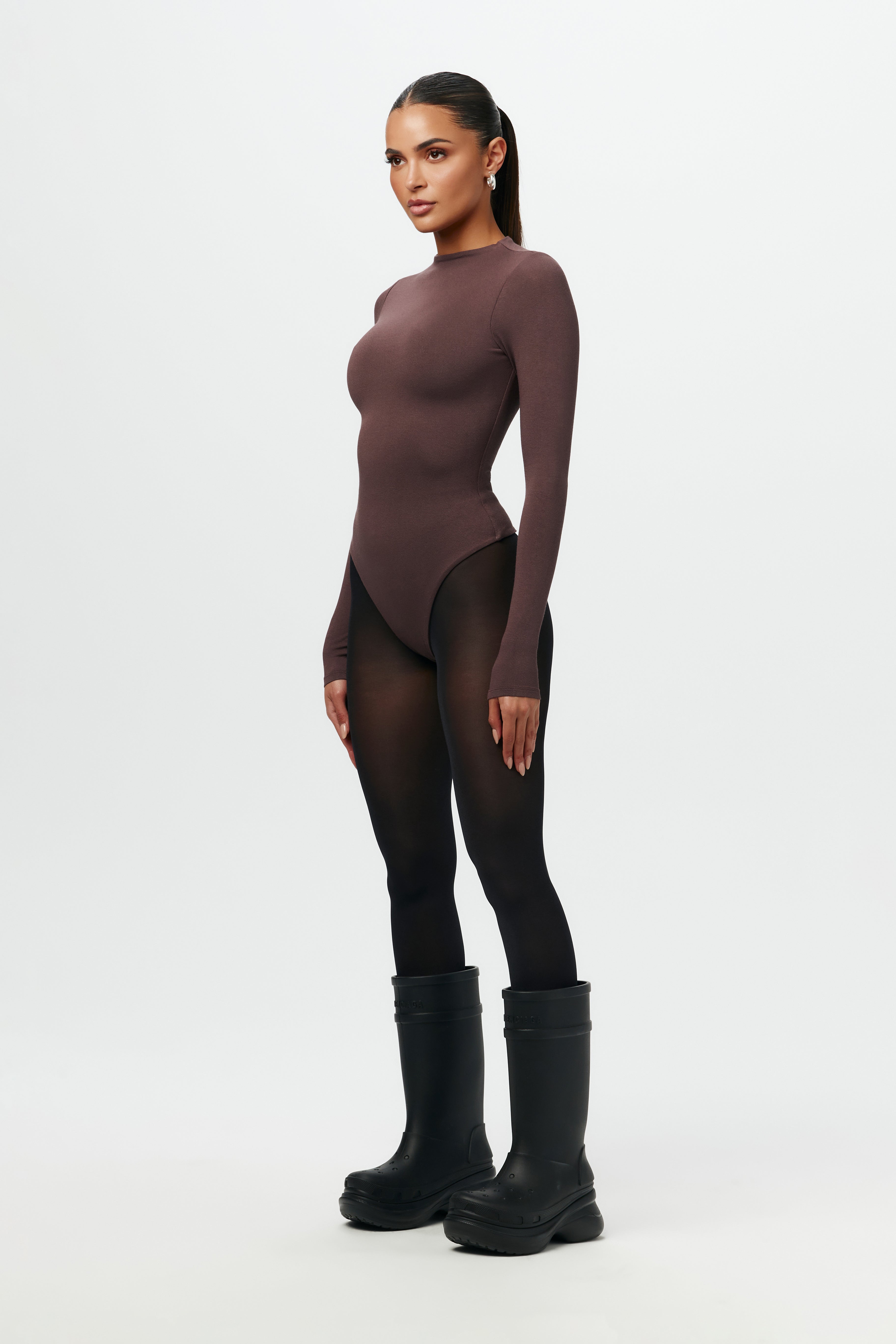 NW Sculpt Mock Neck Bodysuit