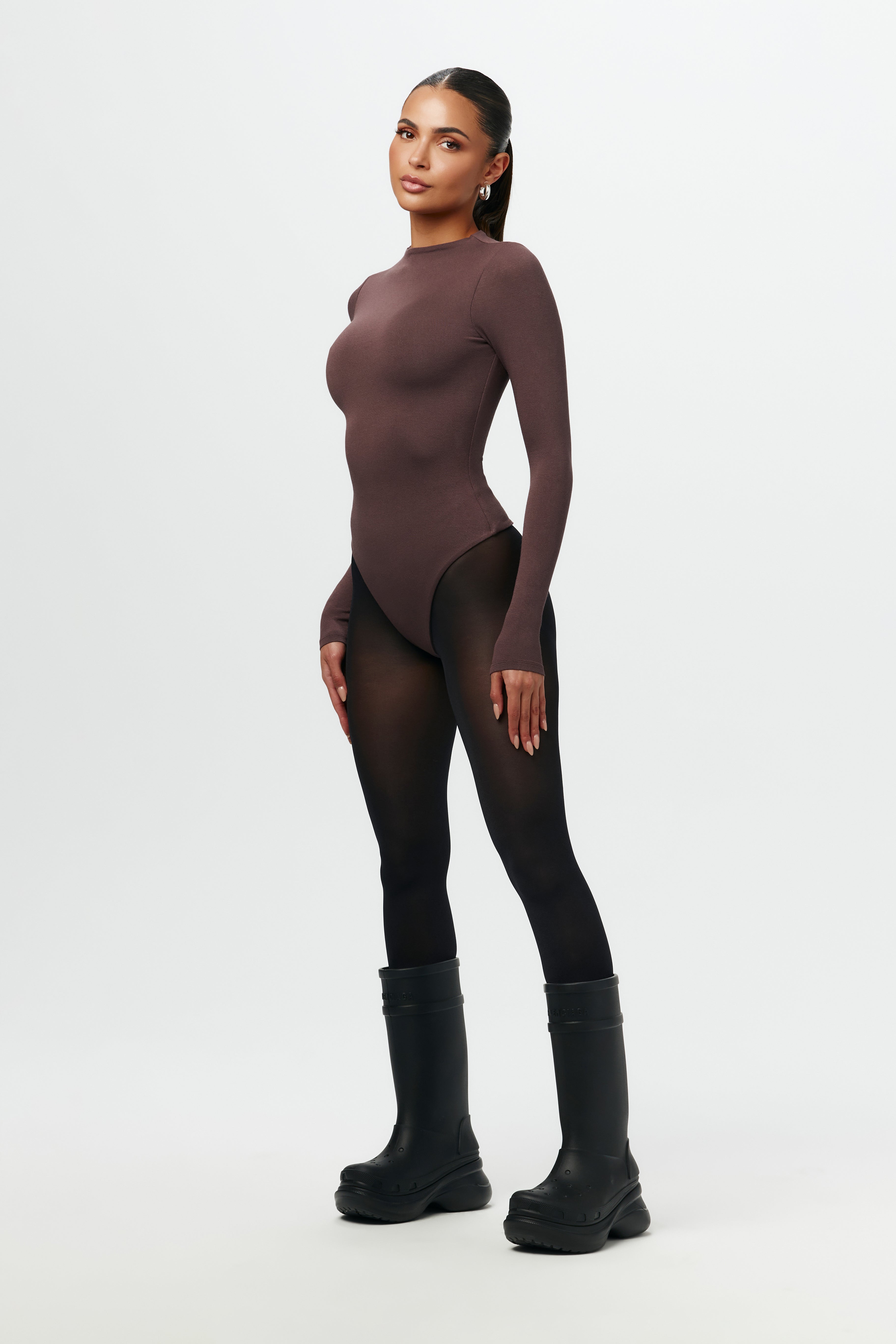 NW Sculpt Mock Neck Bodysuit