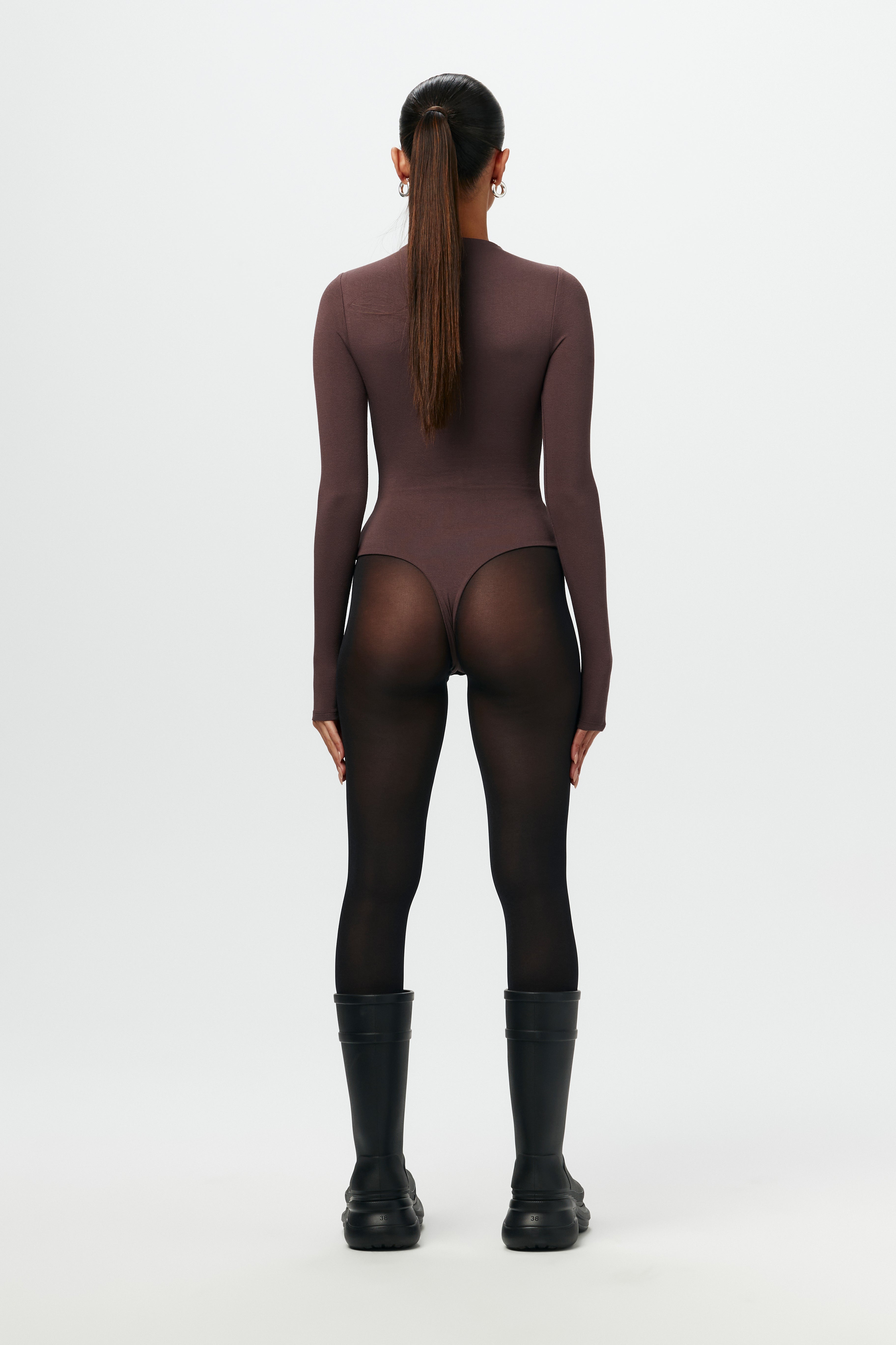 NW Sculpt Mock Neck Bodysuit