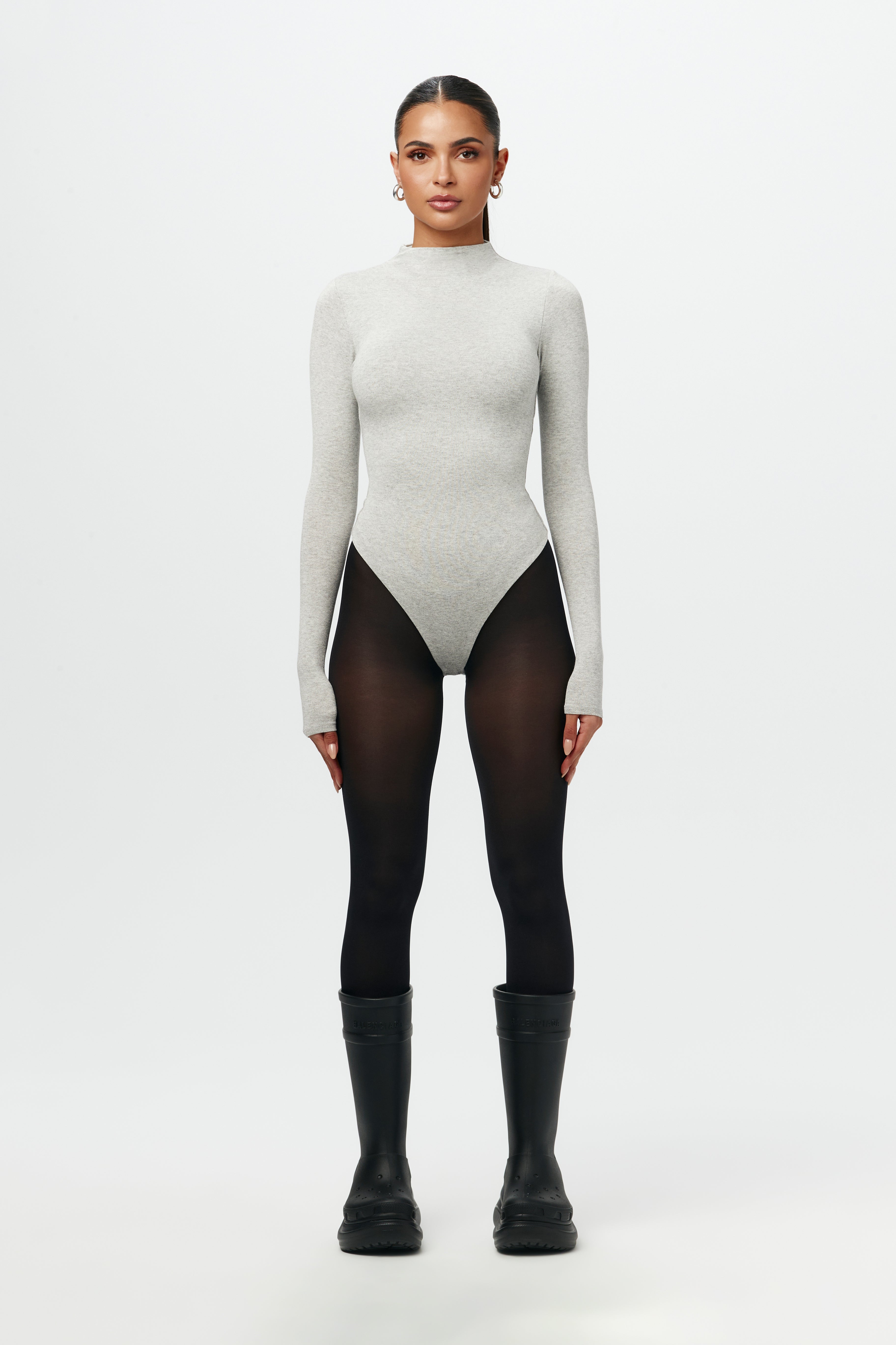 NW Sculpt Mock Neck Bodysuit