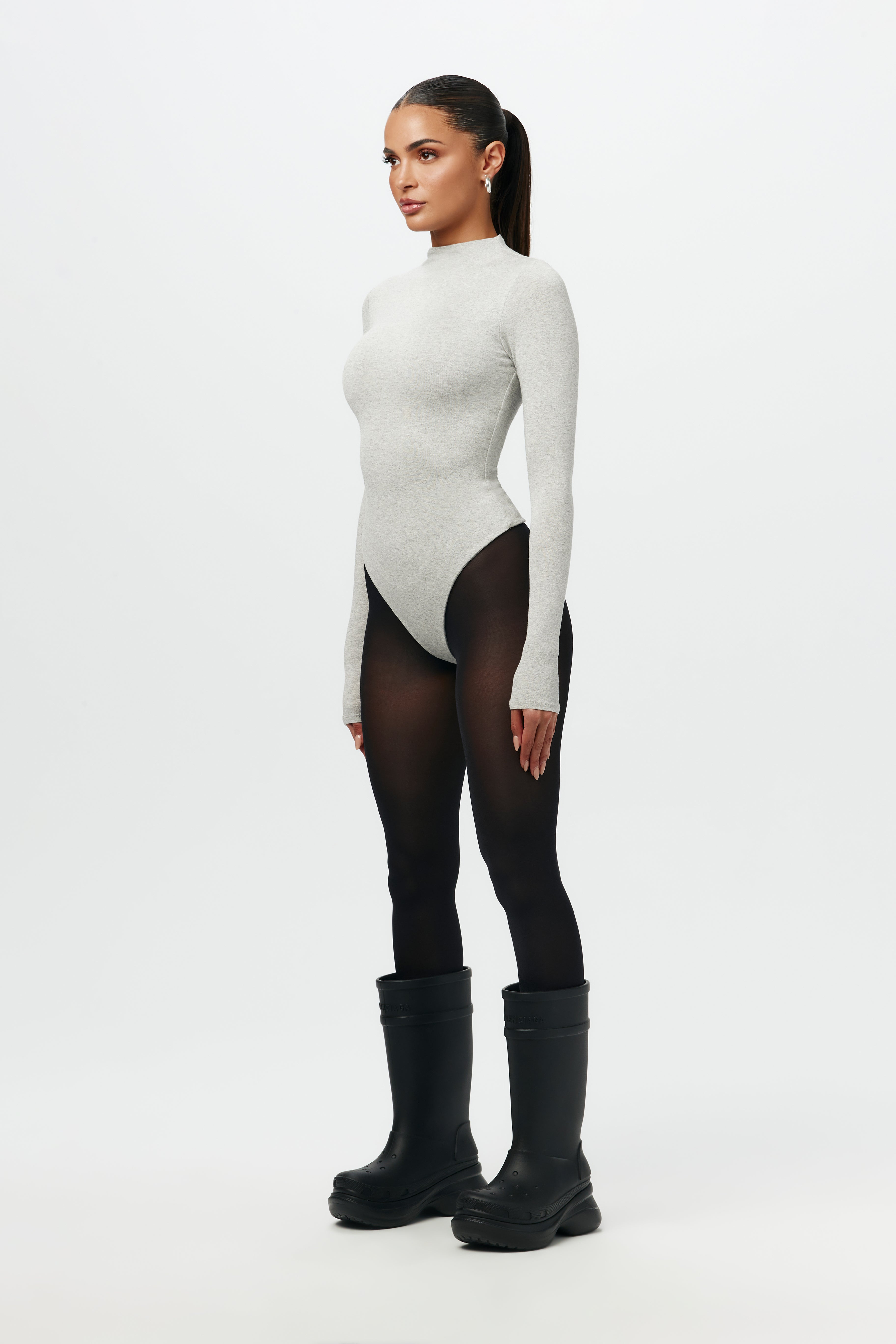 NW Sculpt Mock Neck Bodysuit