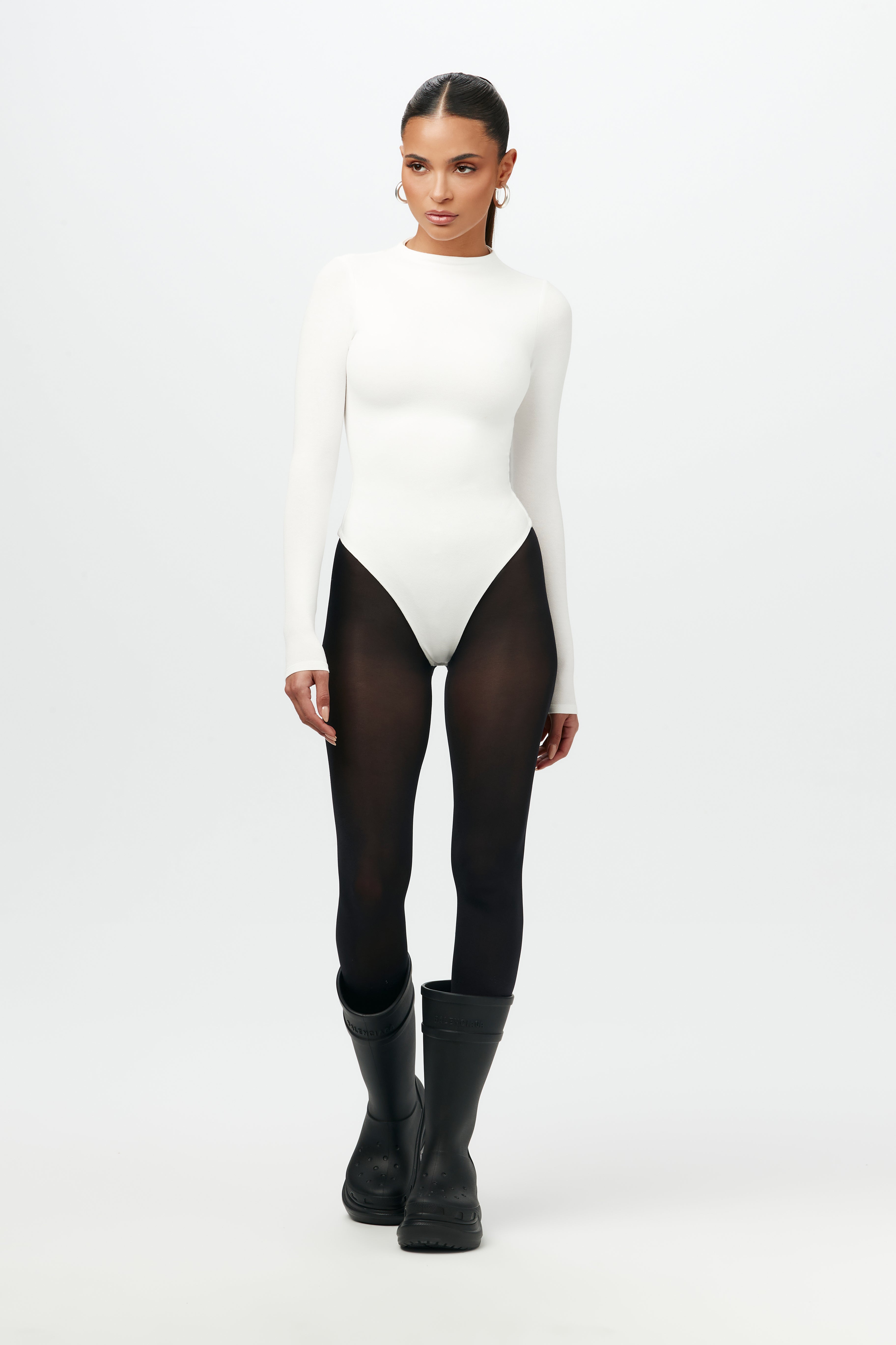NW Sculpt Mock Neck Bodysuit