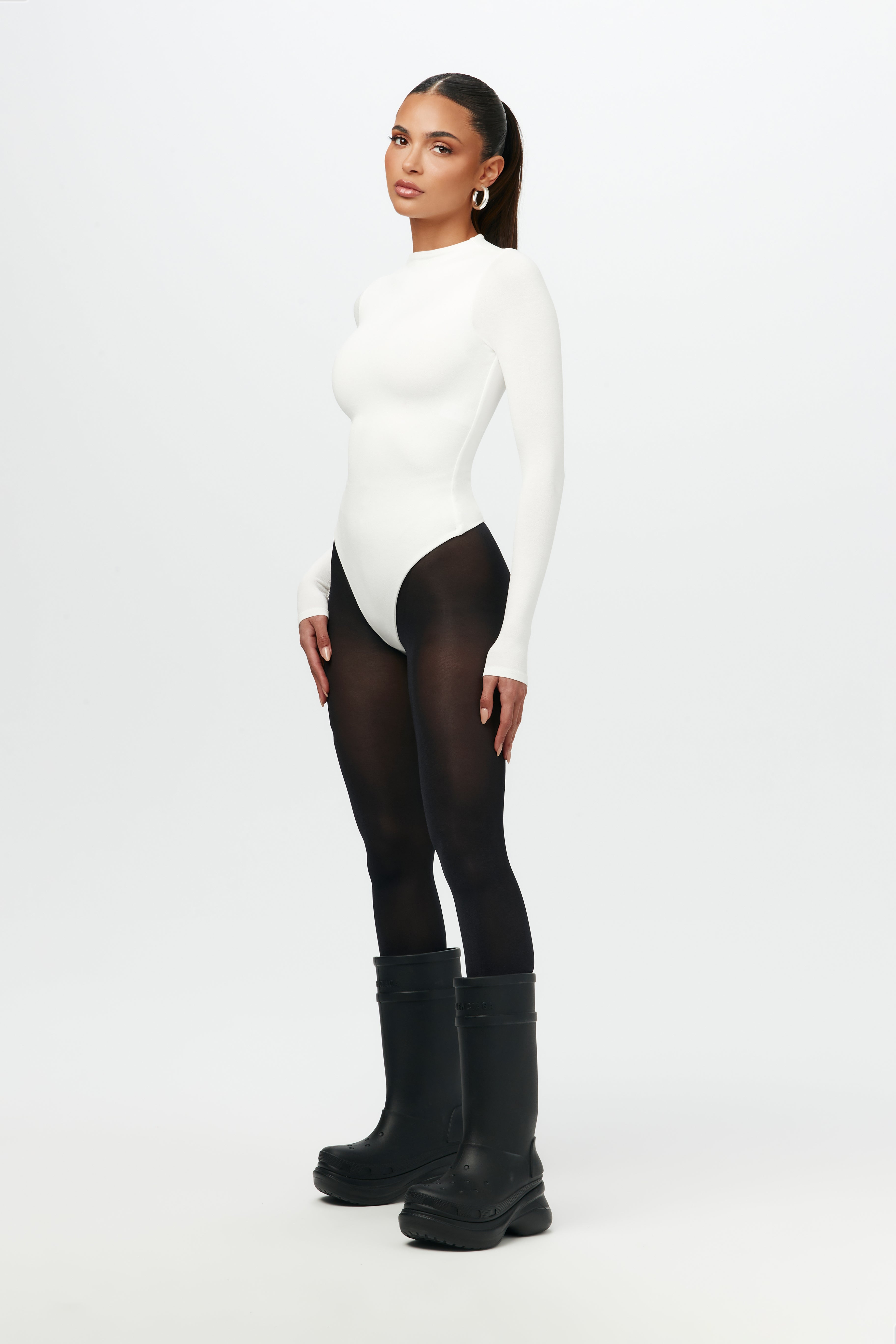 NW Sculpt Mock Neck Bodysuit