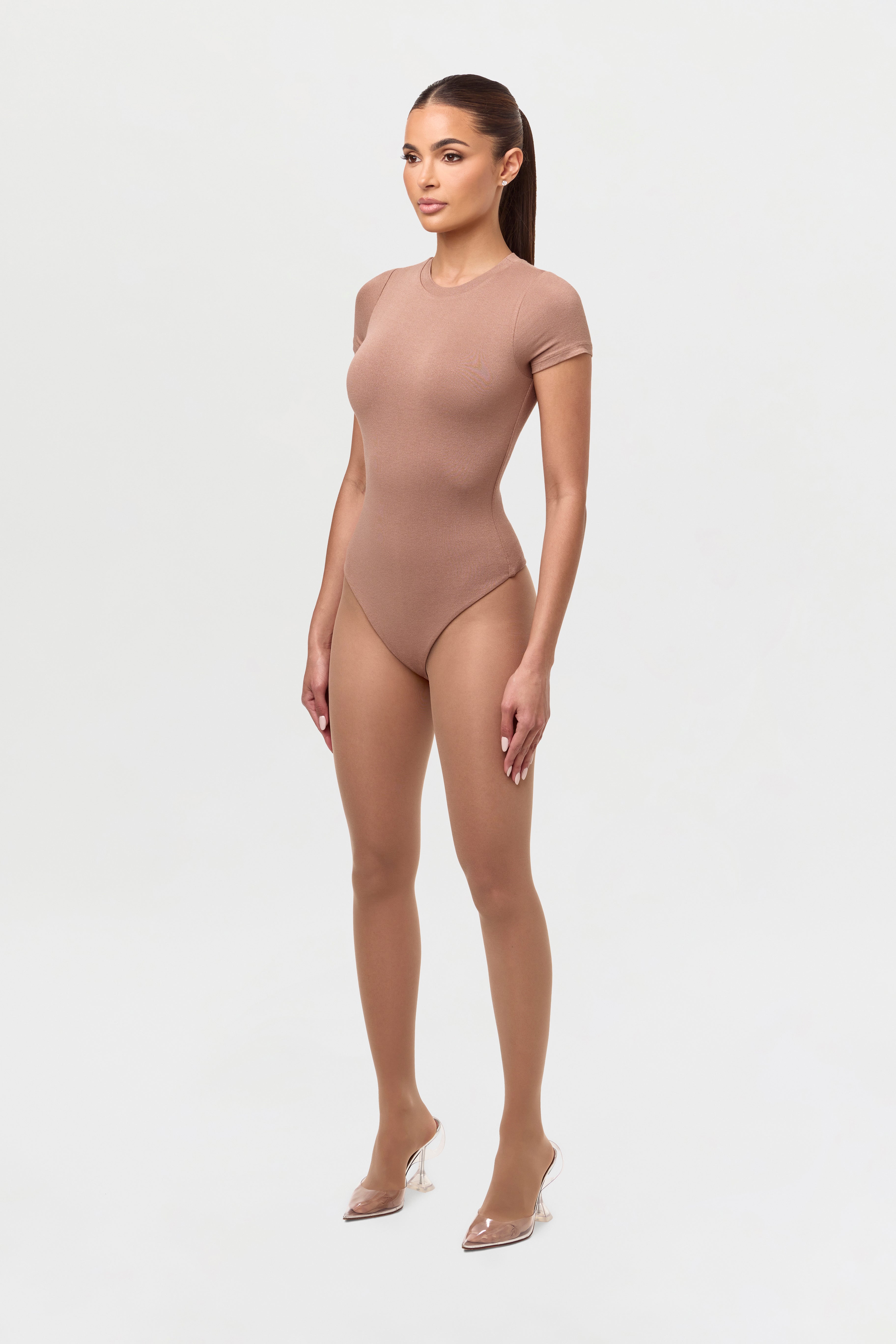 NW Crewneck Short Sleeve Bodysuit