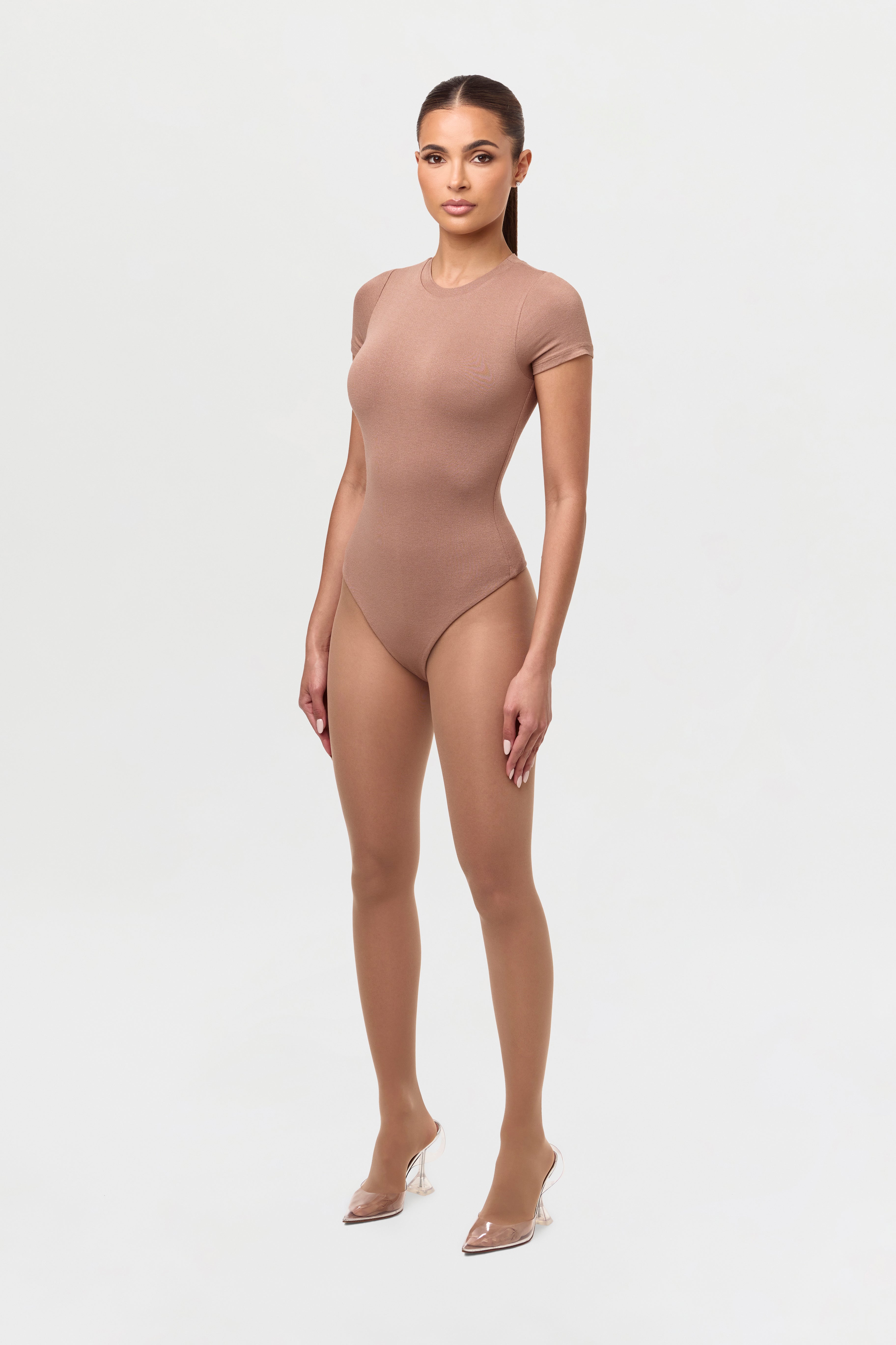 NW Crewneck Short Sleeve Bodysuit