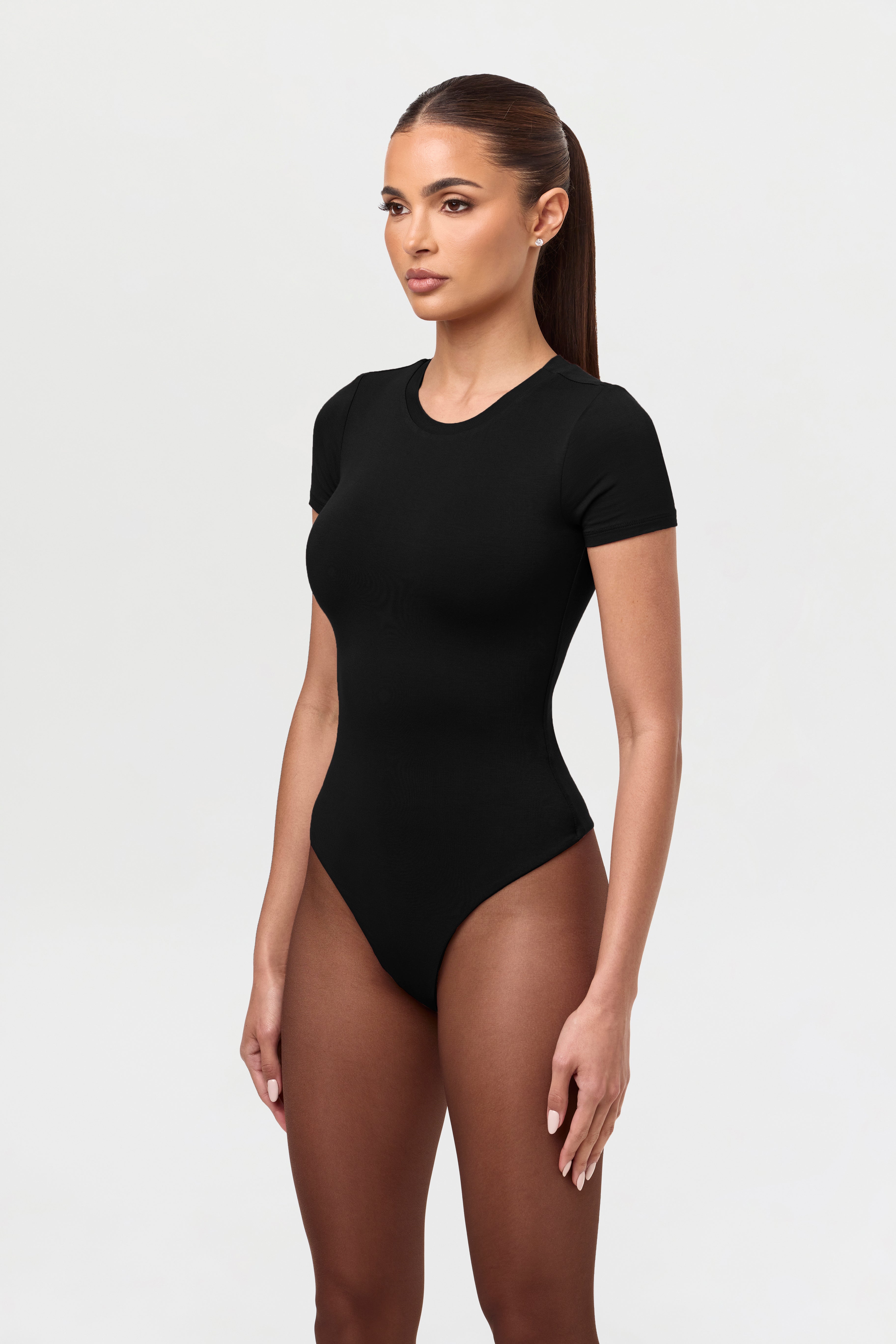 Smooth Crewneck Tee Bodysuit