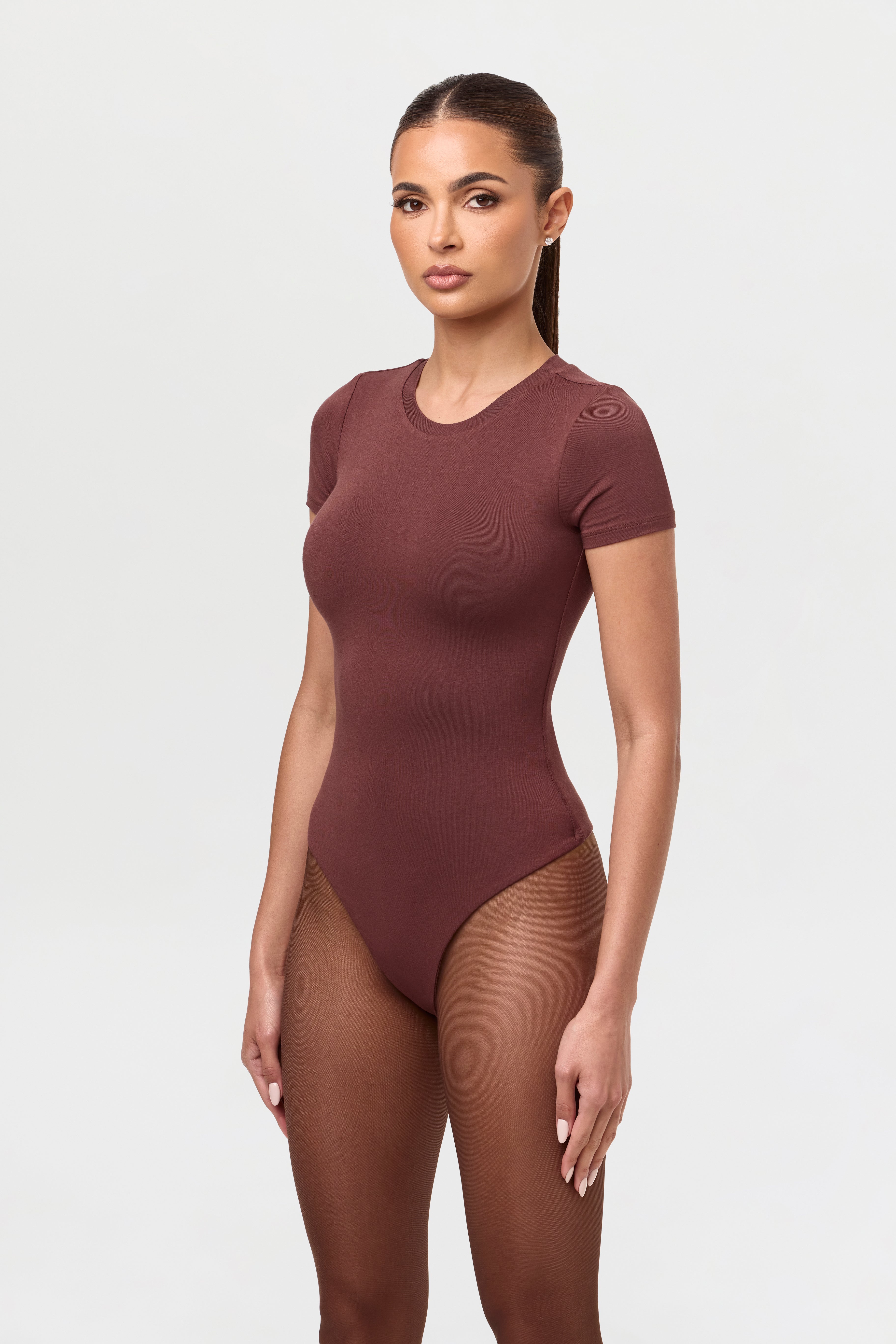 Smooth Crewneck Tee Bodysuit