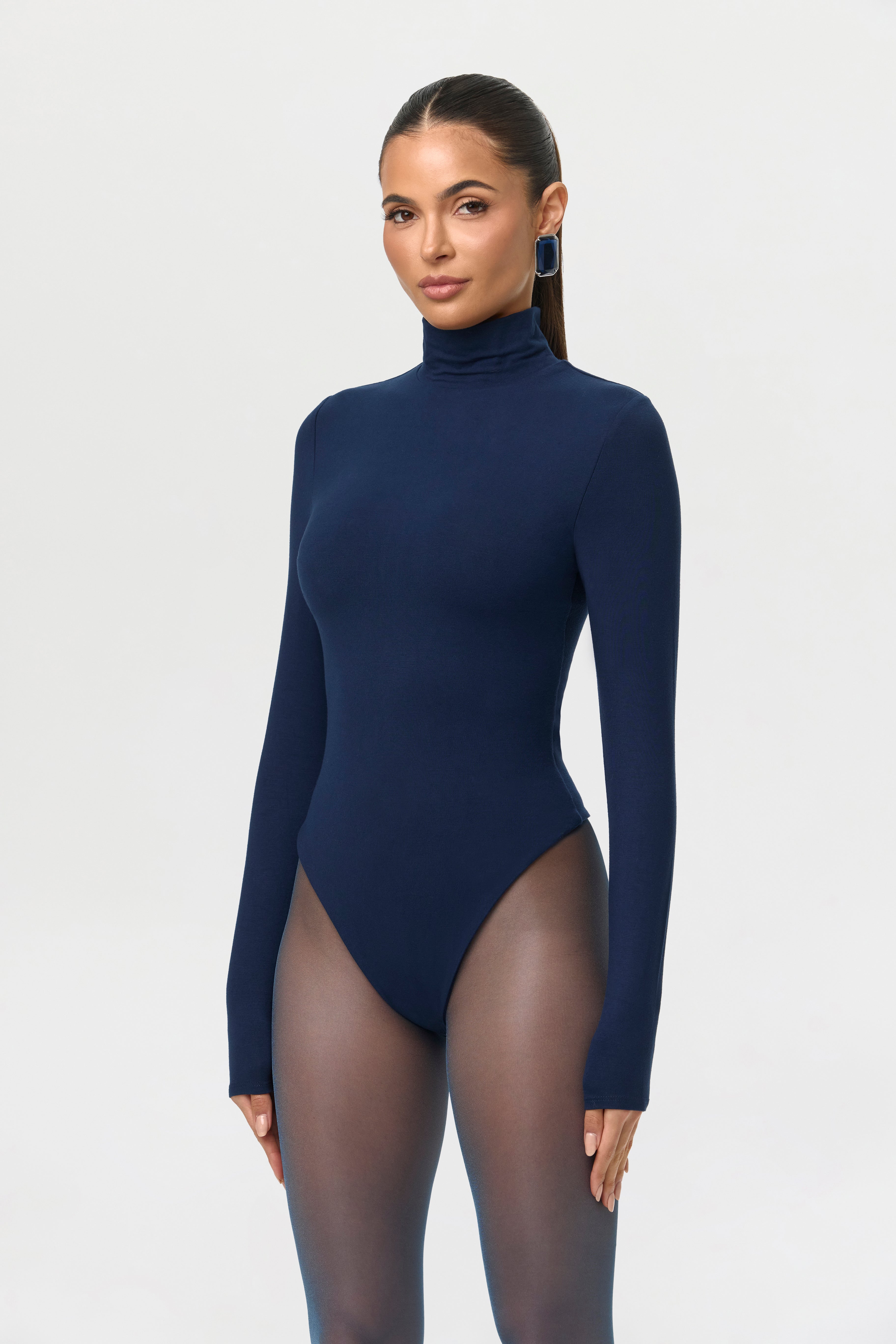 Butter Turtleneck Contour Bodysuit