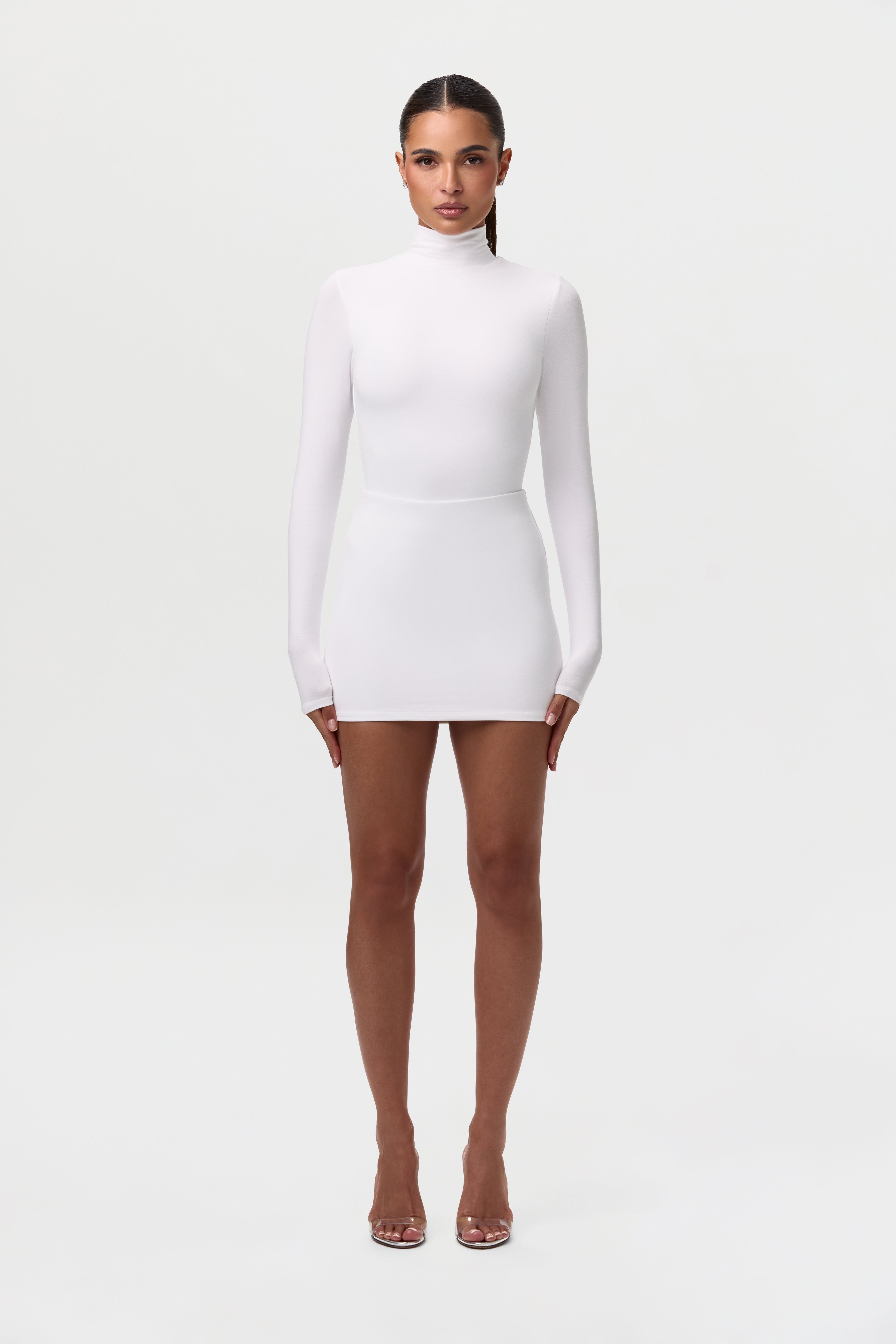 Butter Contour Mini Skirt