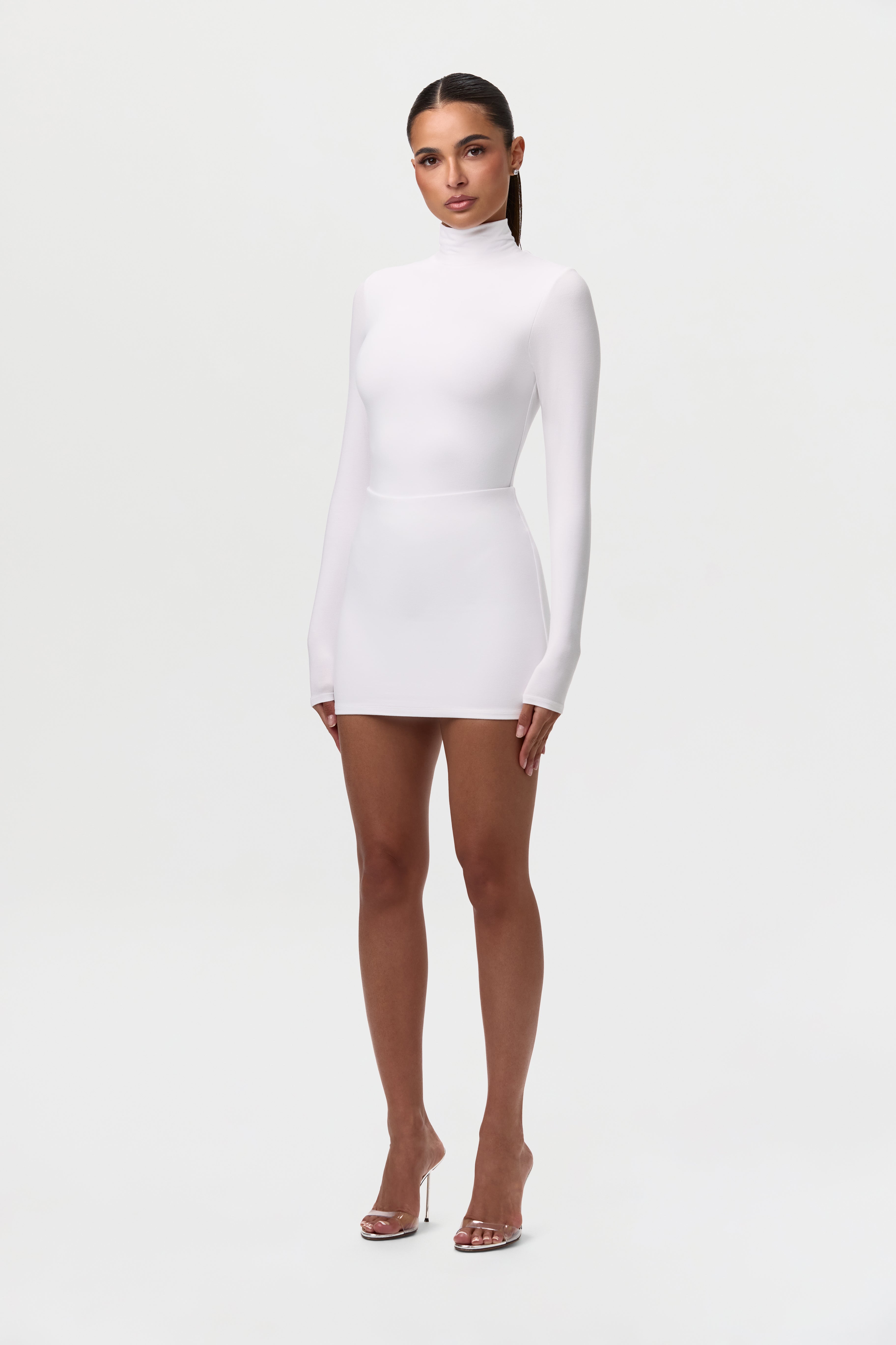 Butter Contour Mini Skirt