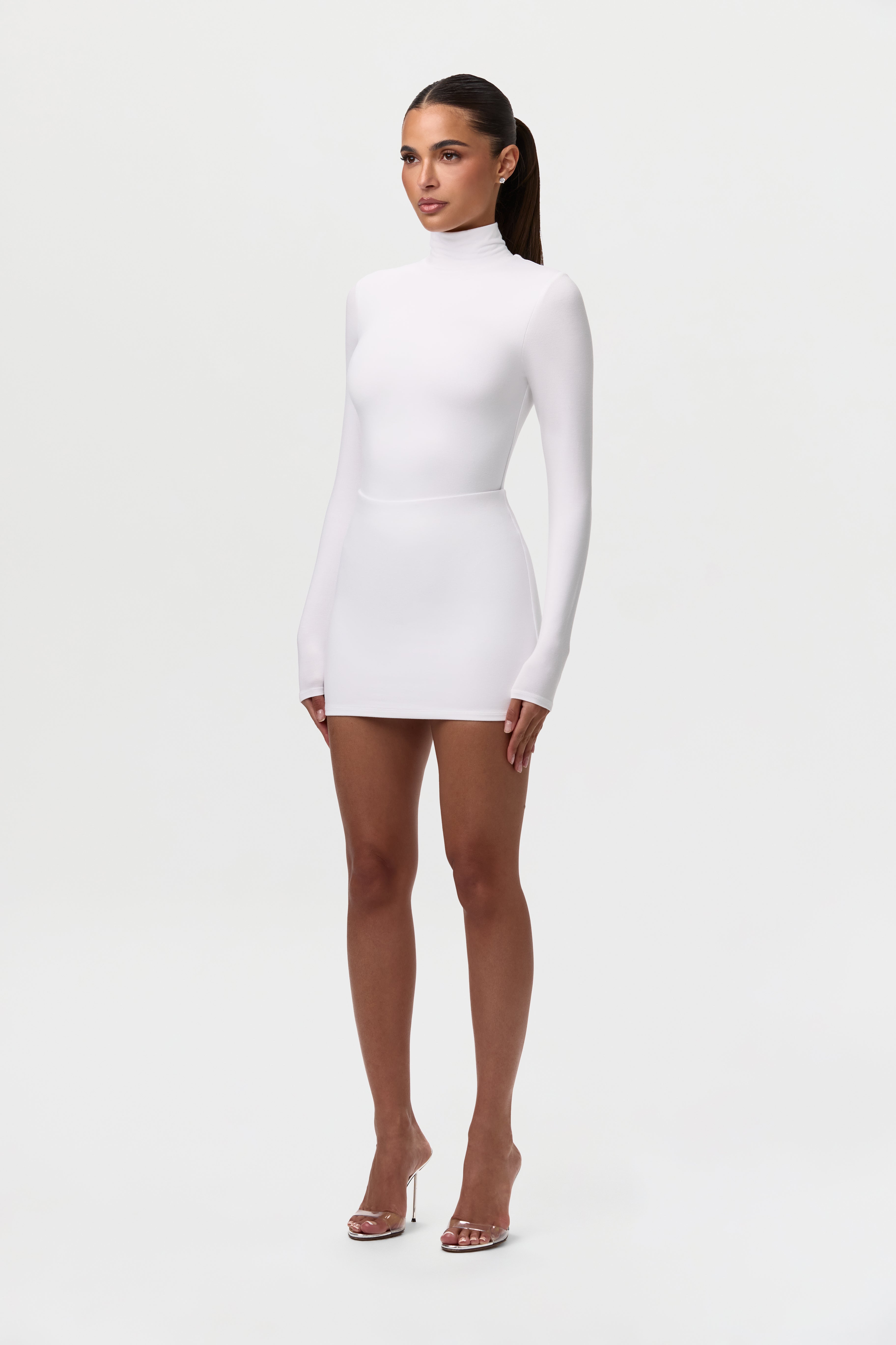 Butter Contour Mini Skirt
