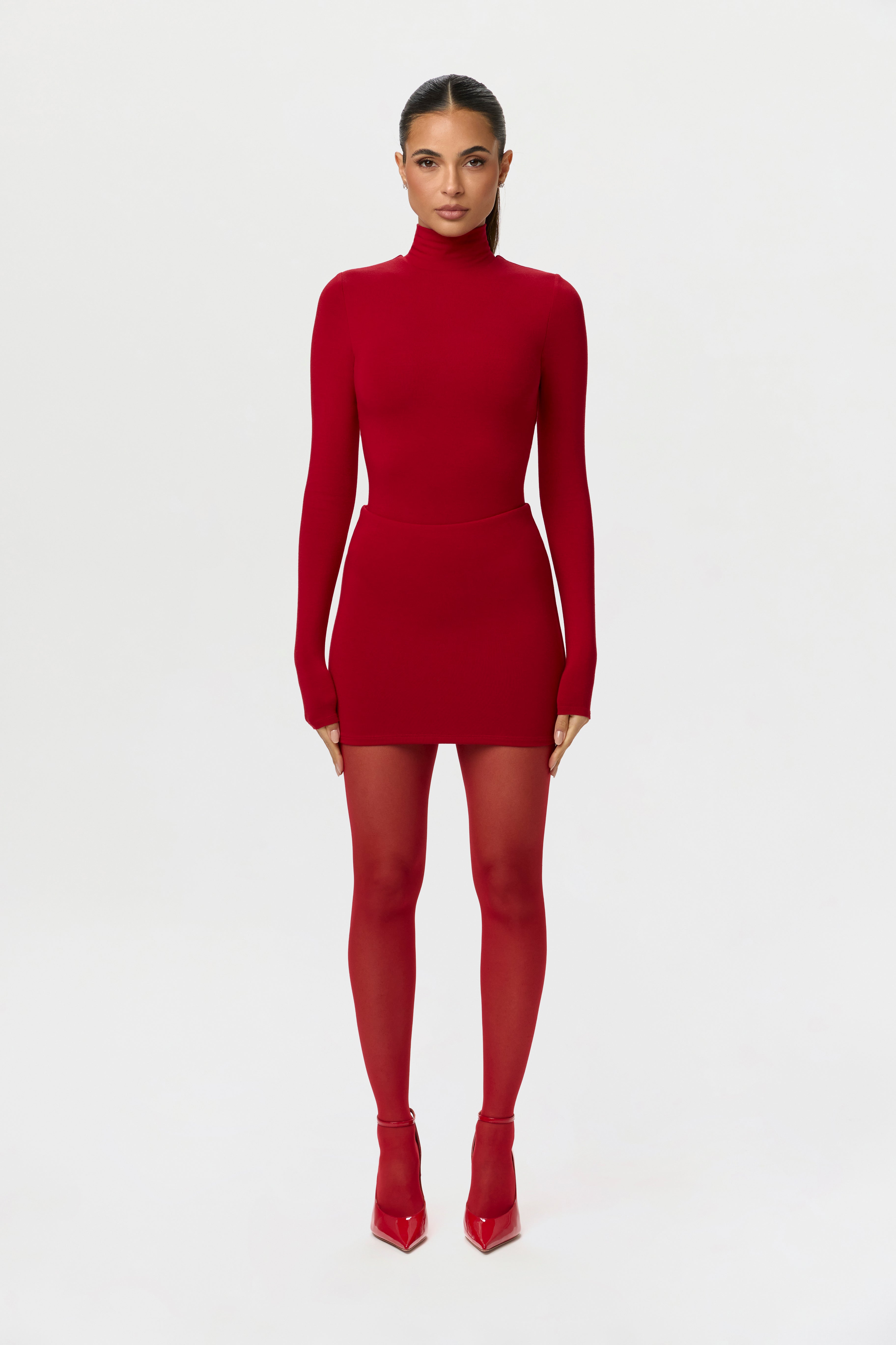Butter Contour Mini Skirt