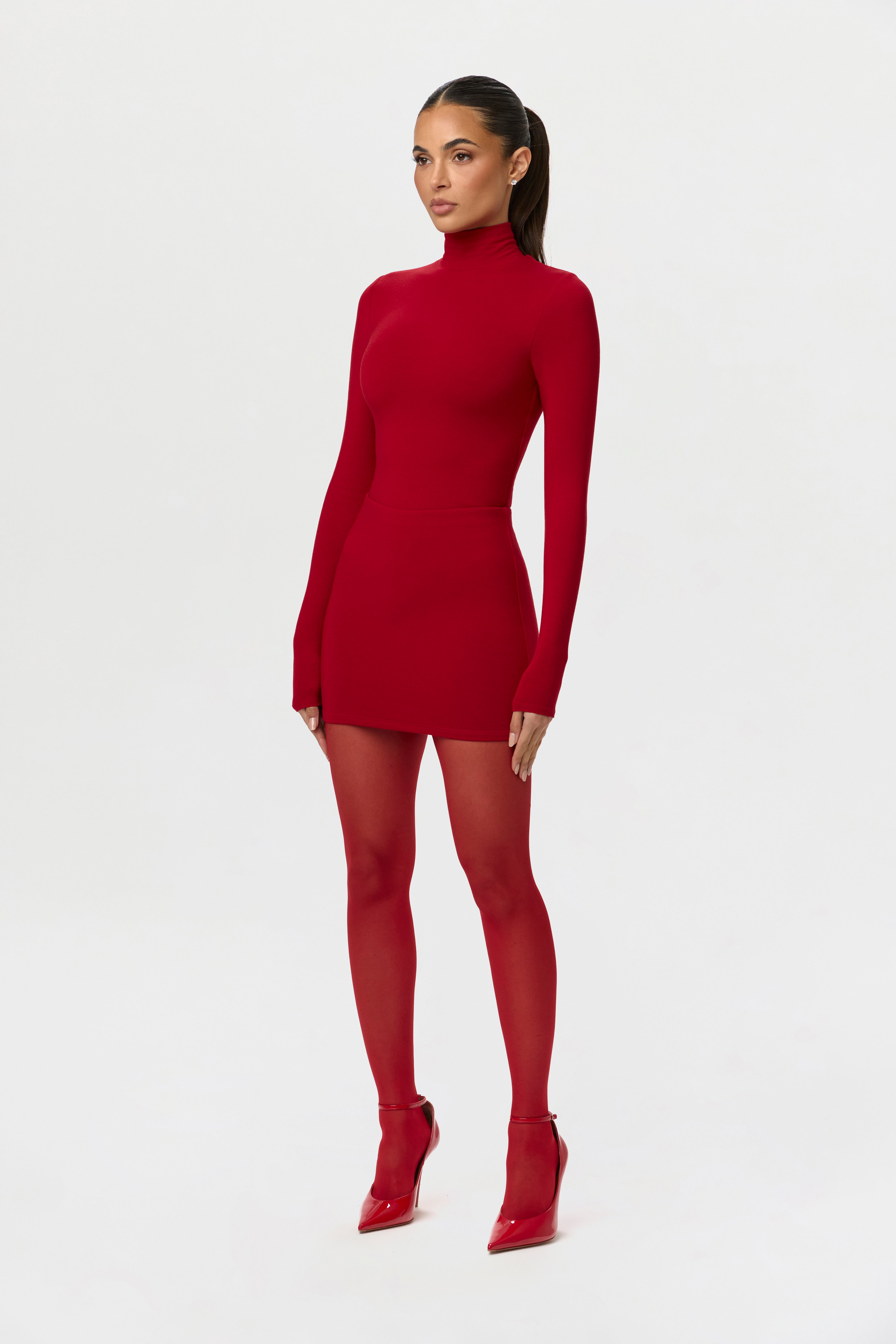 Butter Contour Mini Skirt