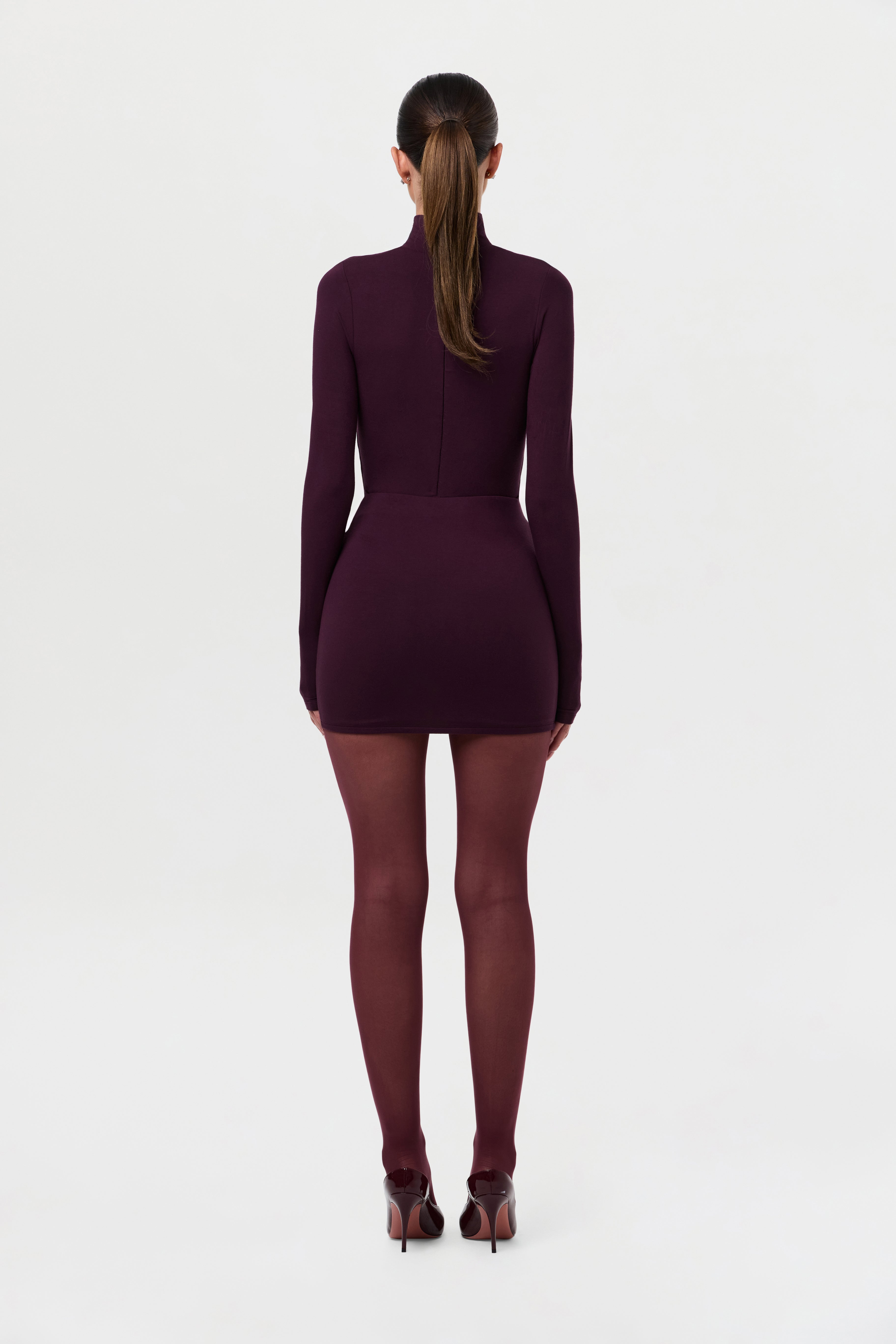 Butter Contour Mini Skirt