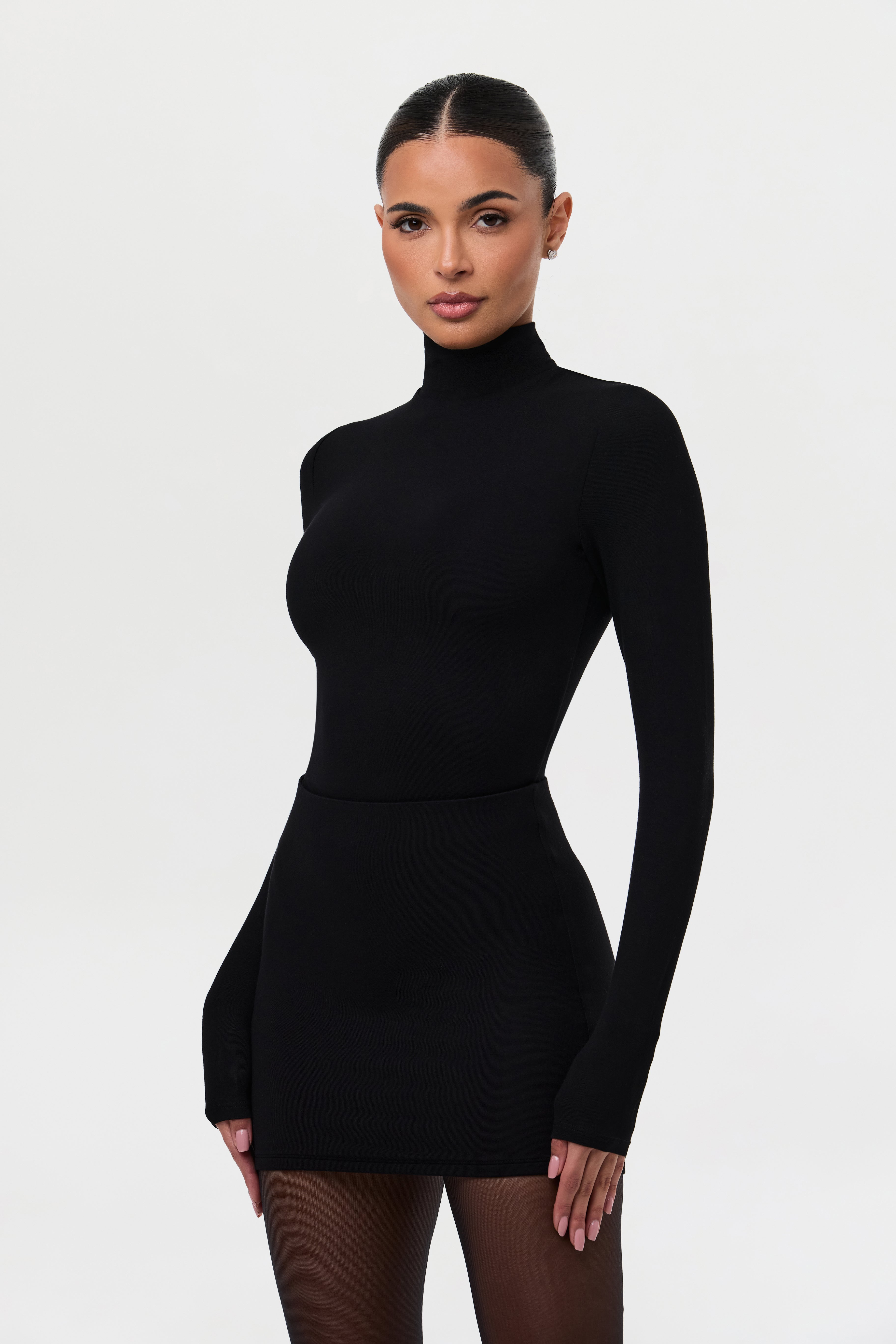 Butter Contour Mini Skirt