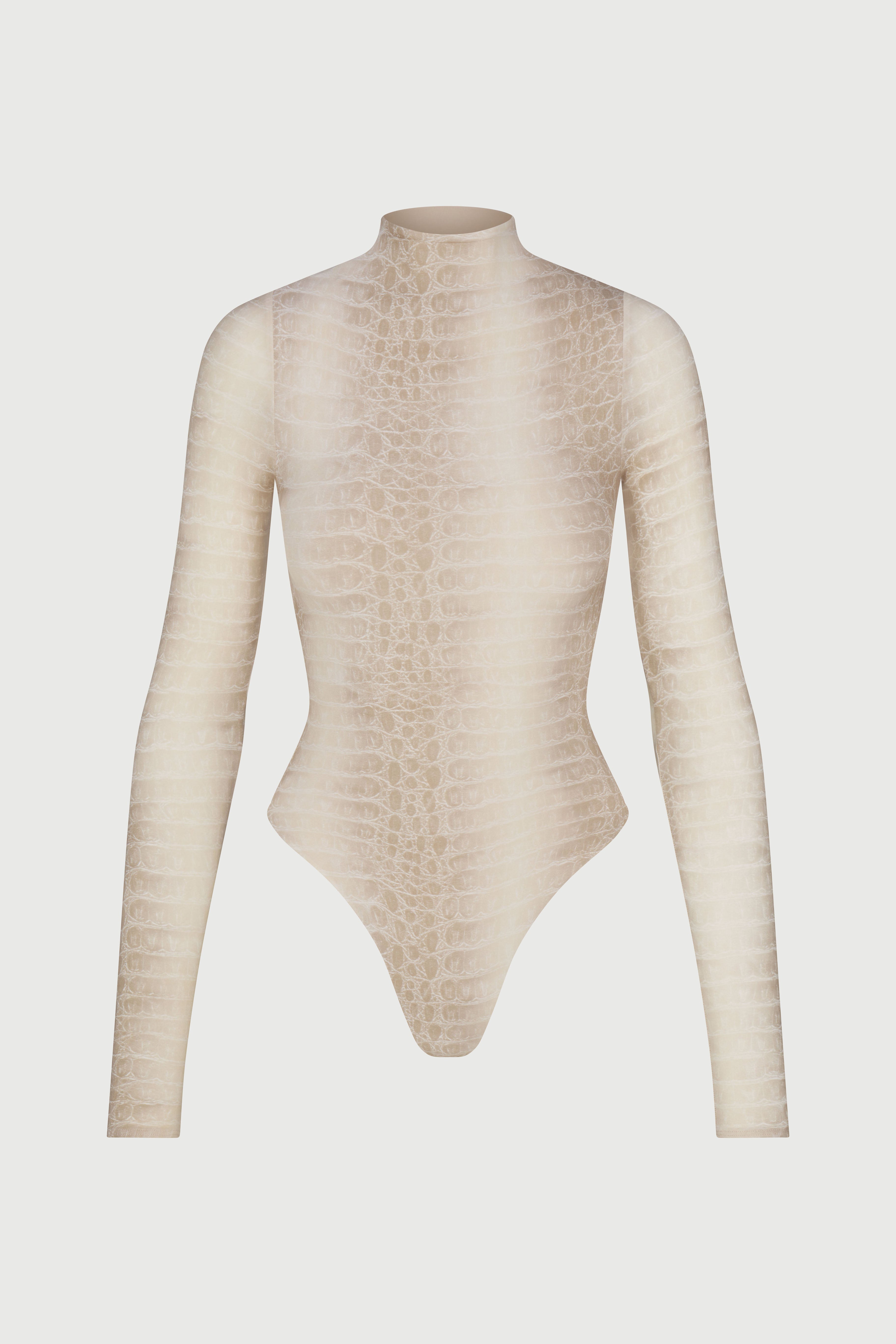 Naked Print Bodysuit