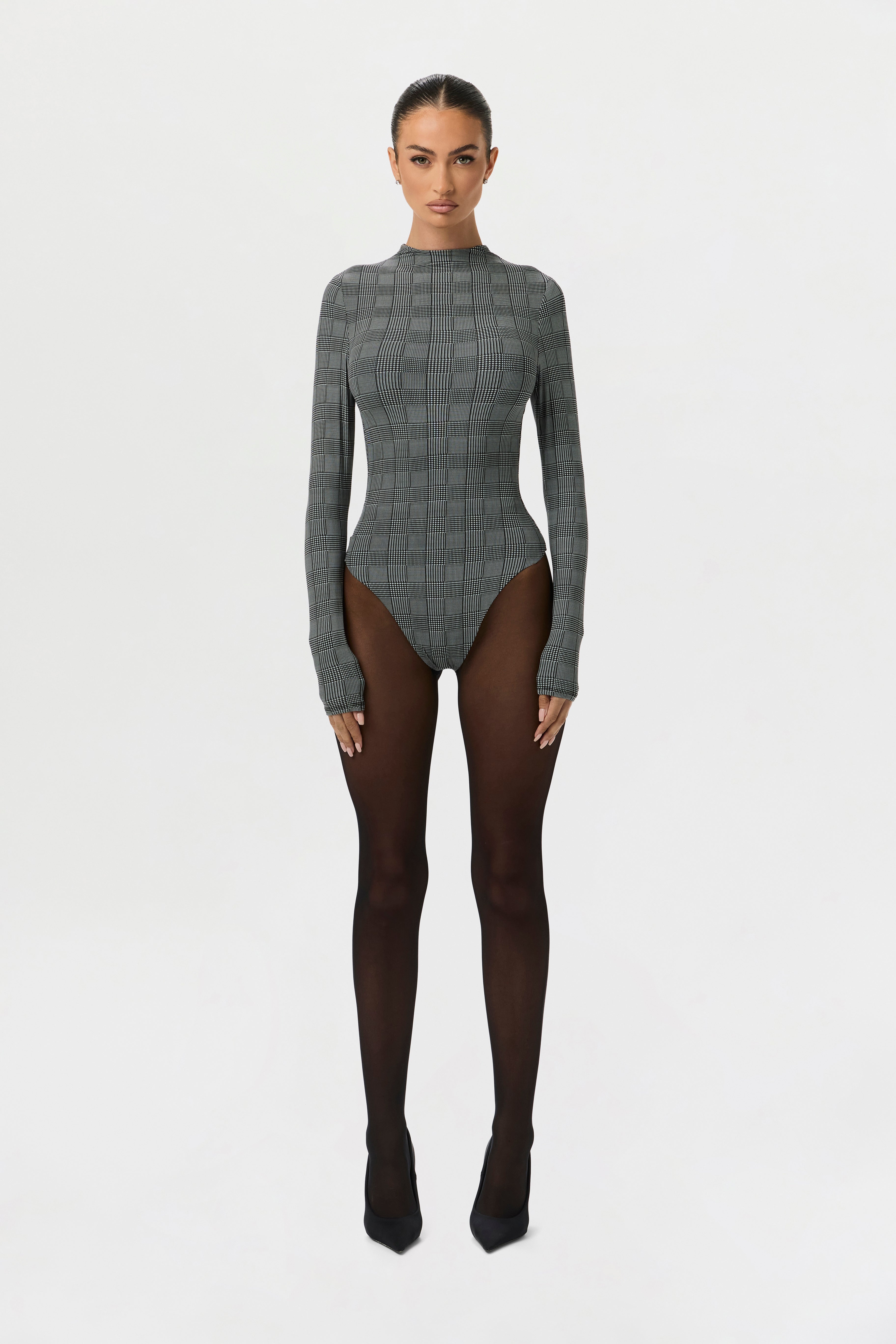 Naked Print Bodysuit