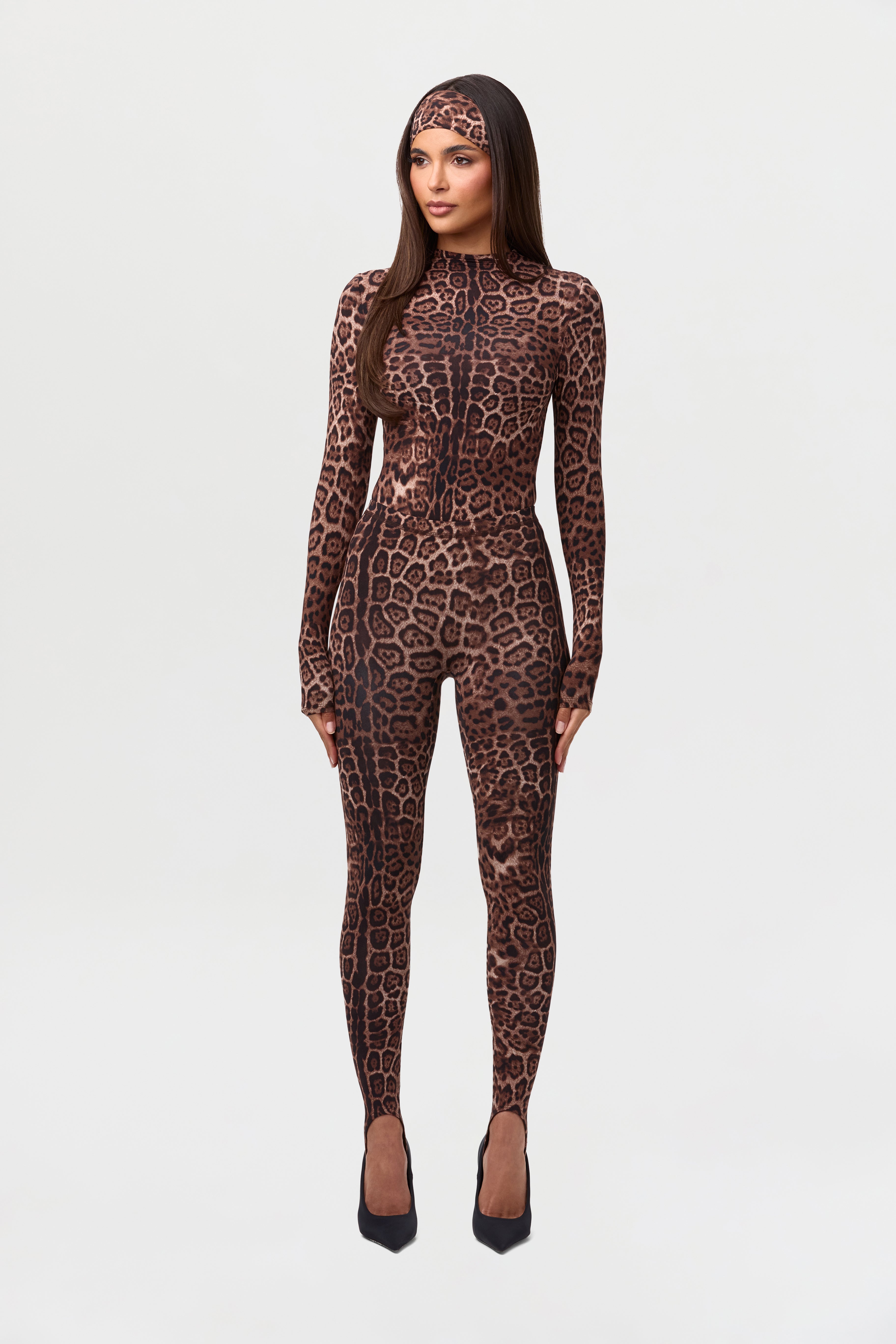 Naked Print Stirrup Legging
