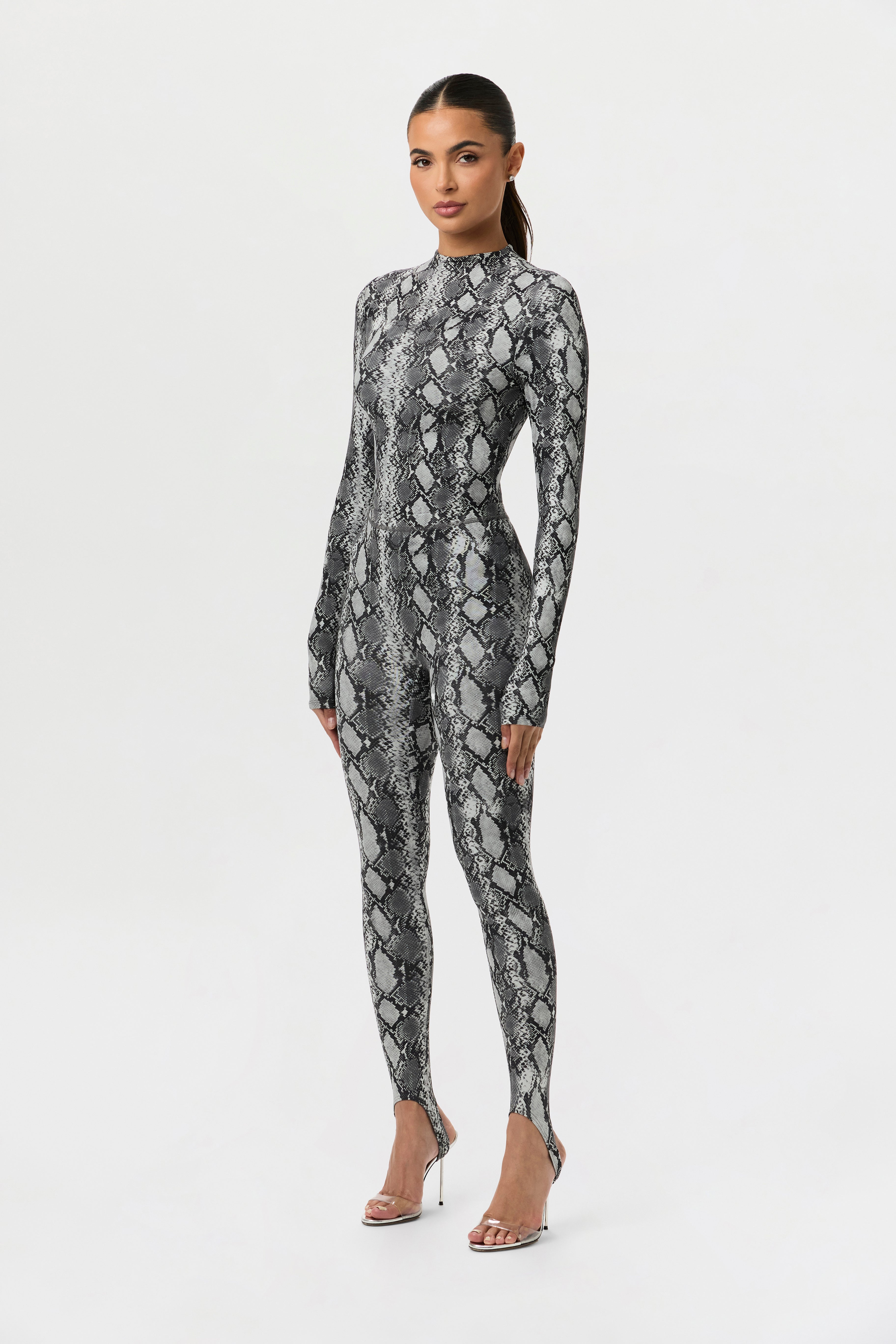 Naked Print Bodysuit