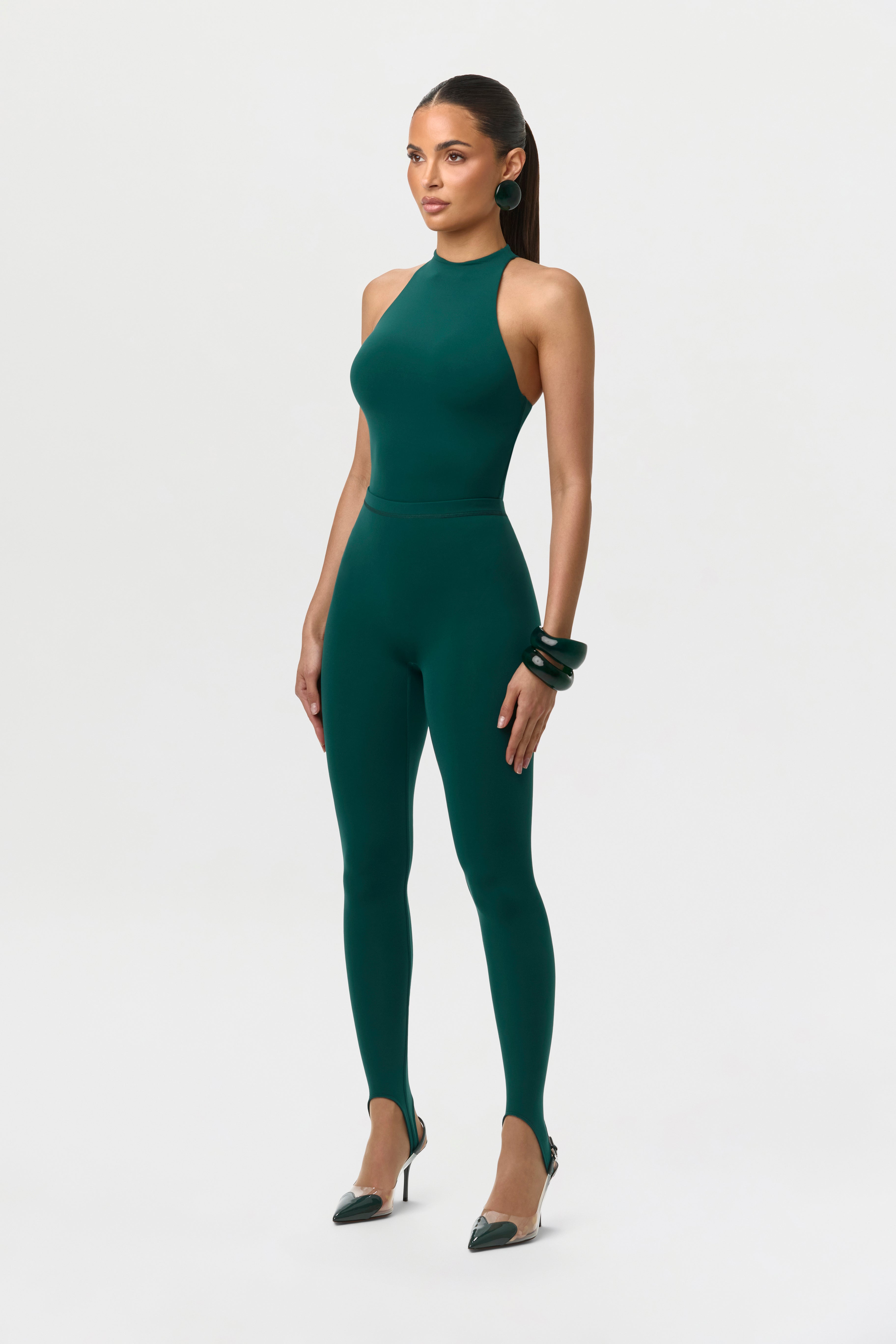 Naked Racerback Bodysuit