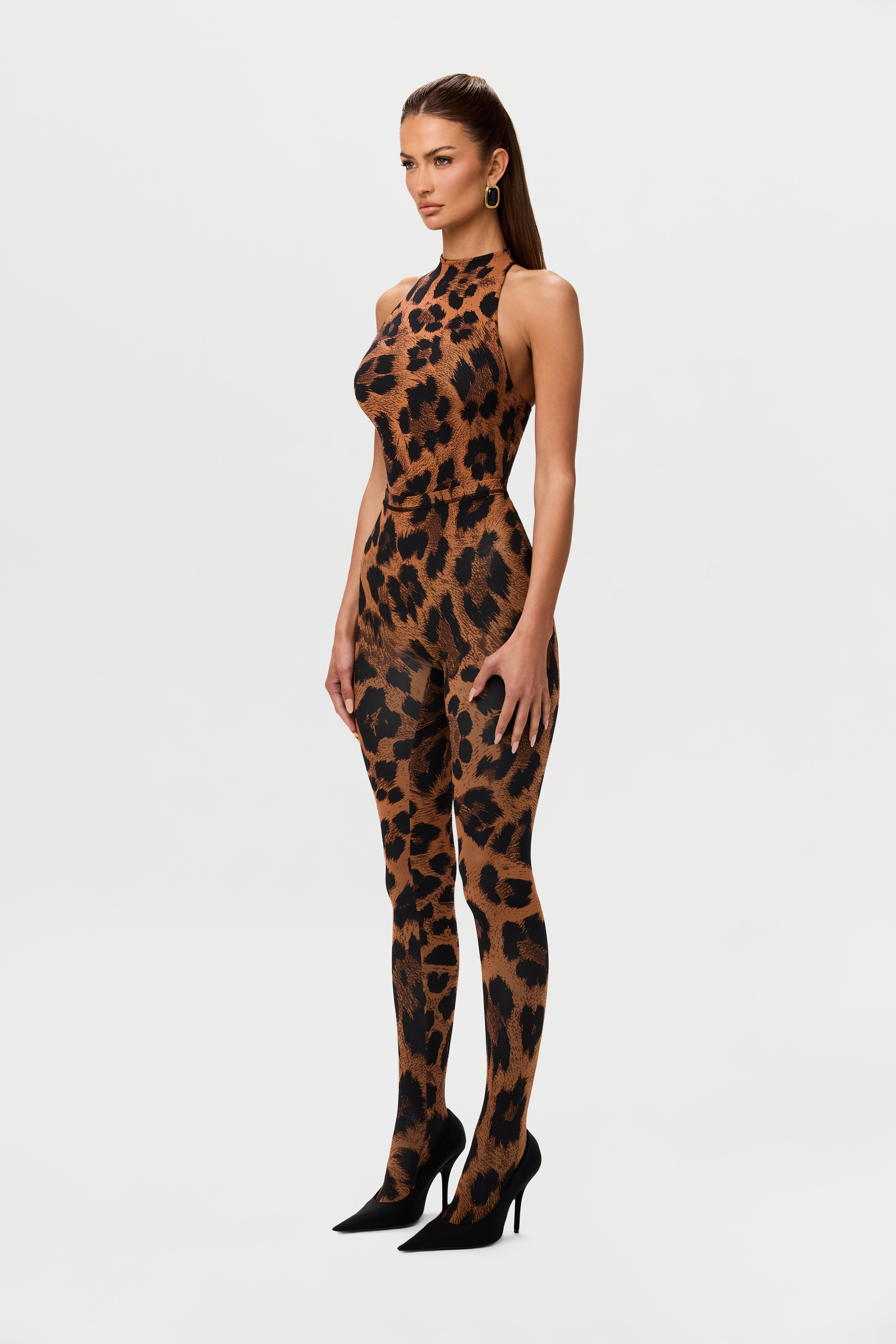 Naked Animal Print Tights