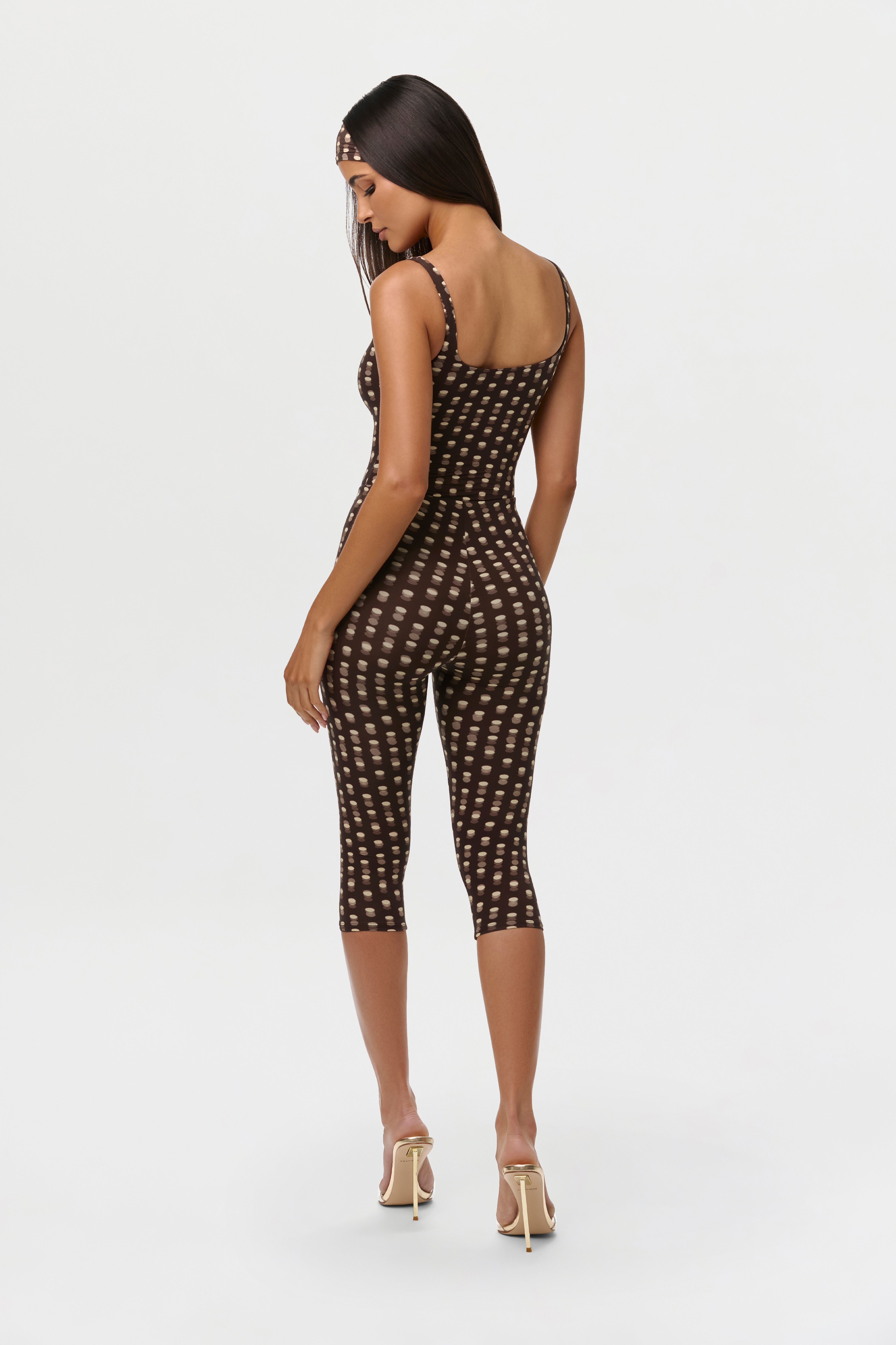 Naked Print Capri Legging