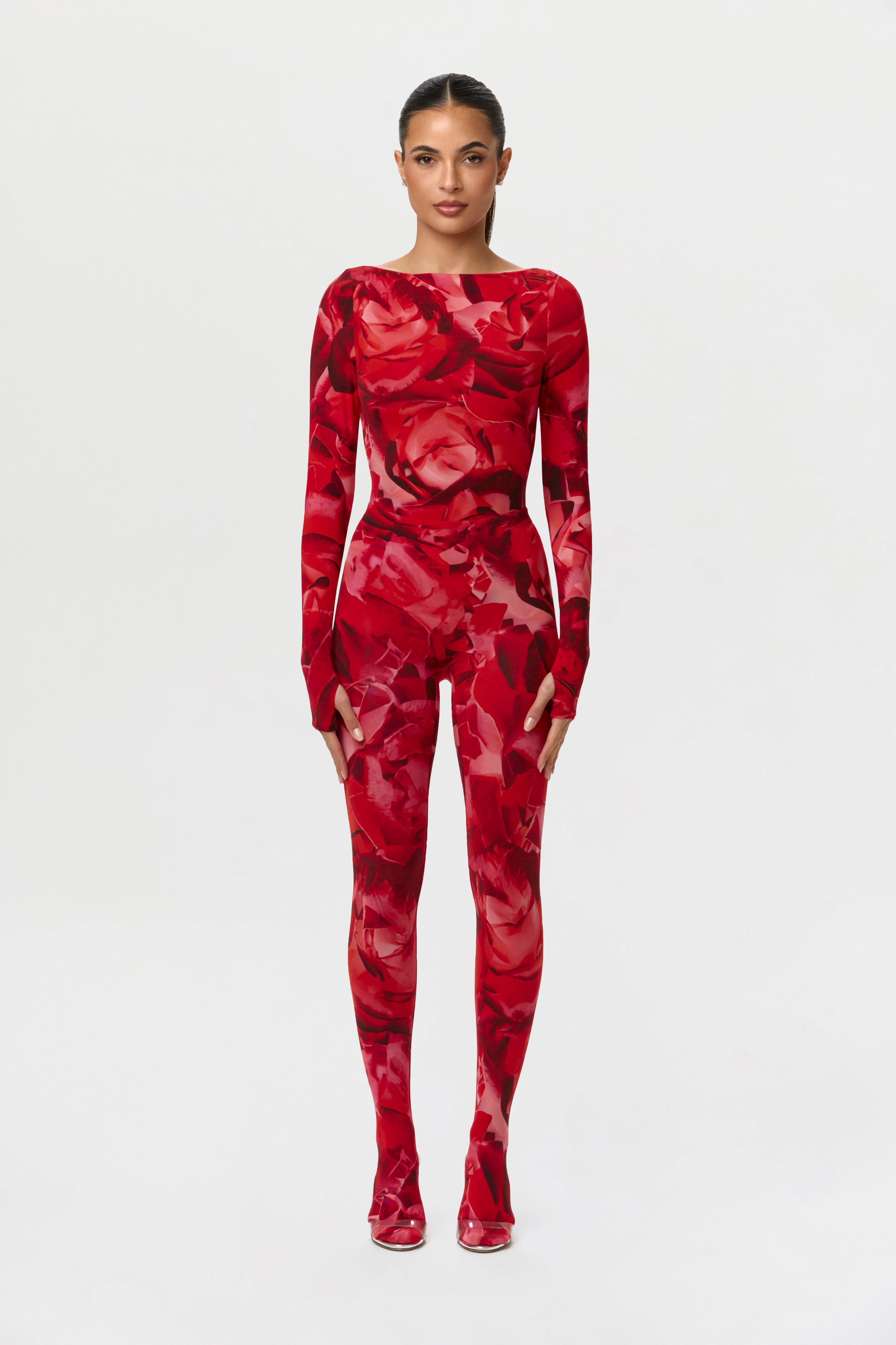 Bare Body Boatneck Bodysuit