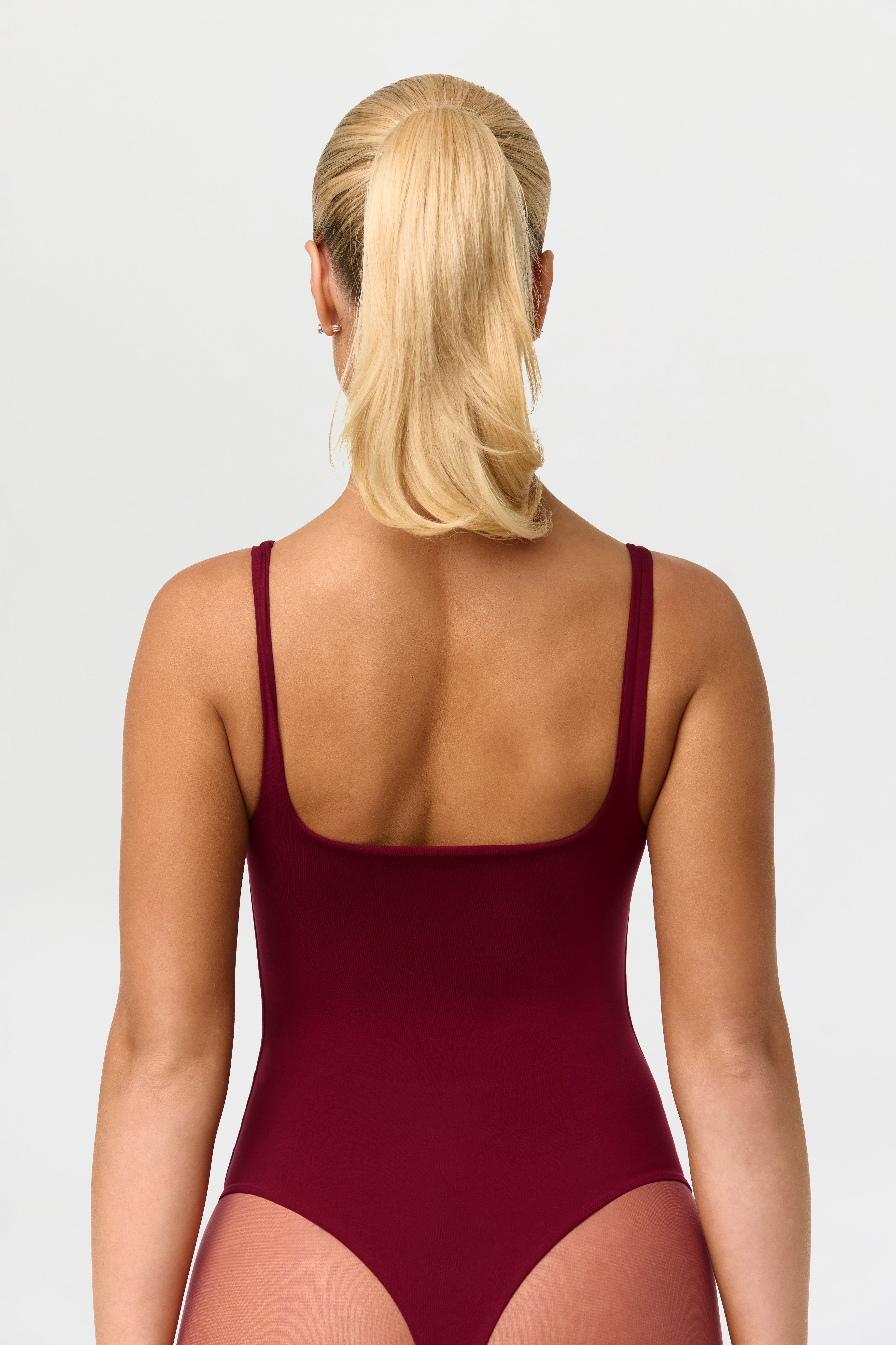 Naked Scoop Tank Bodysuit
