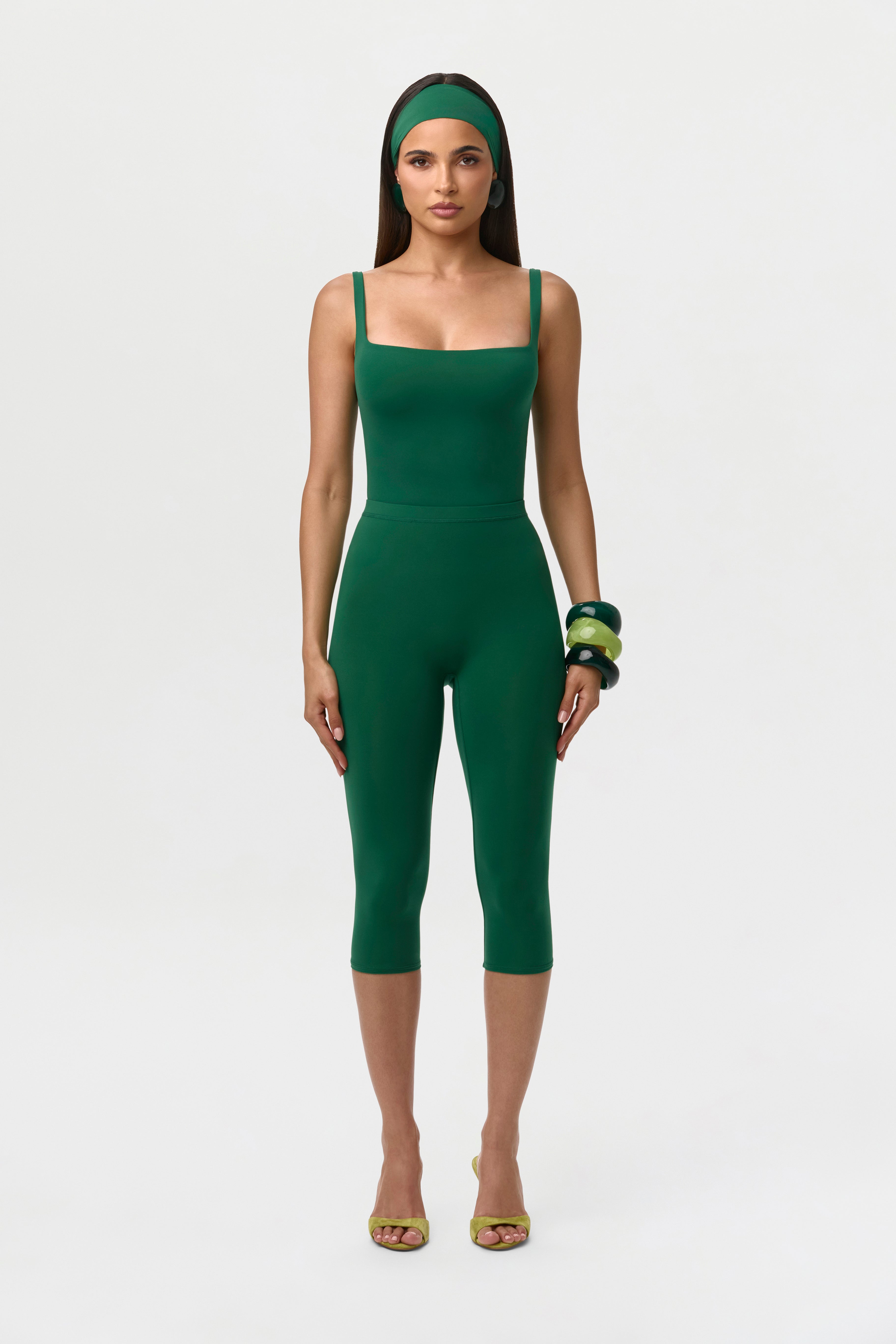 Naked Scoop Tank Bodysuit