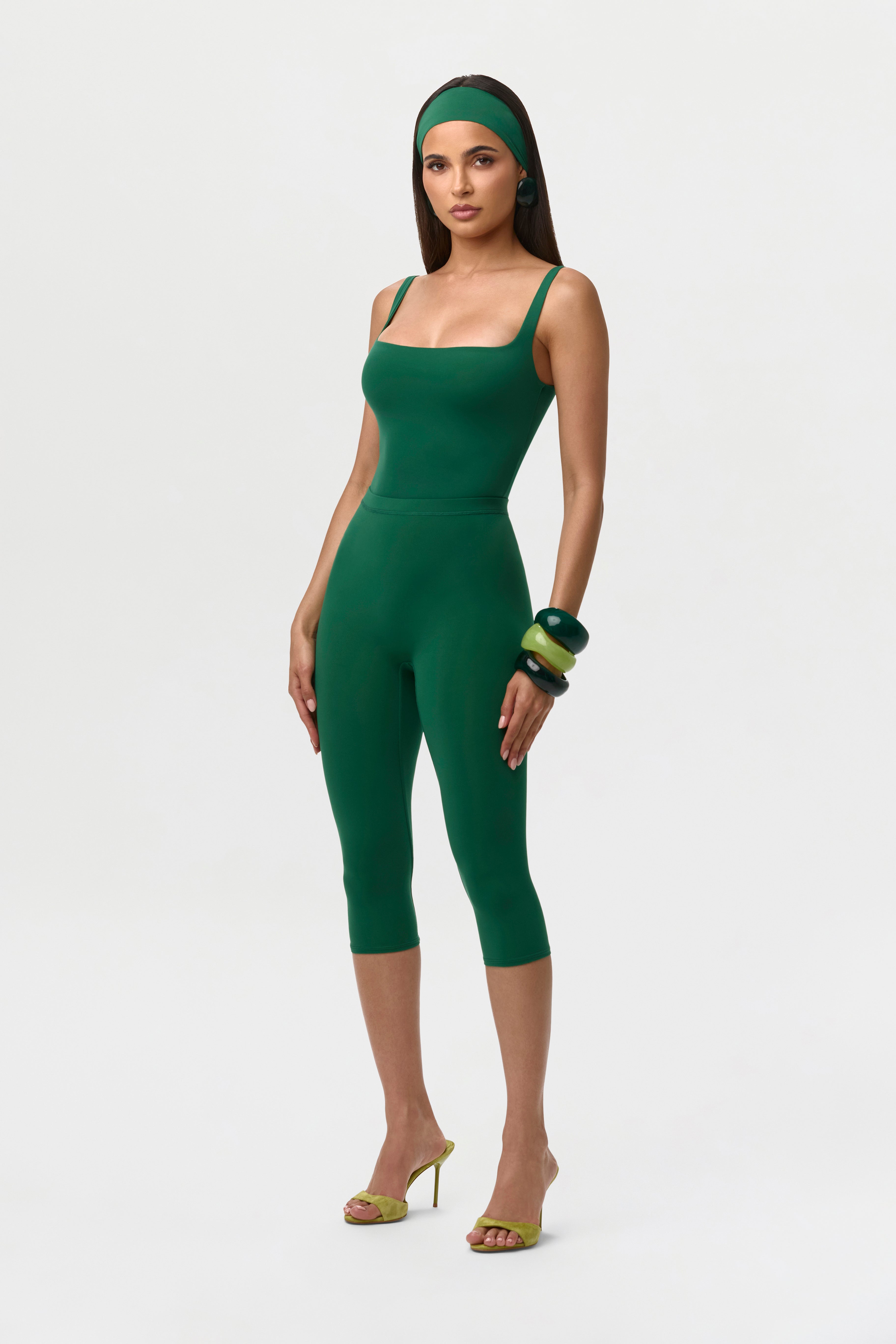 Naked Scoop Tank Bodysuit