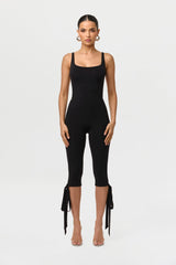 Naked Tie Capri Leggings