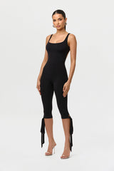 Naked Tie Capri Leggings