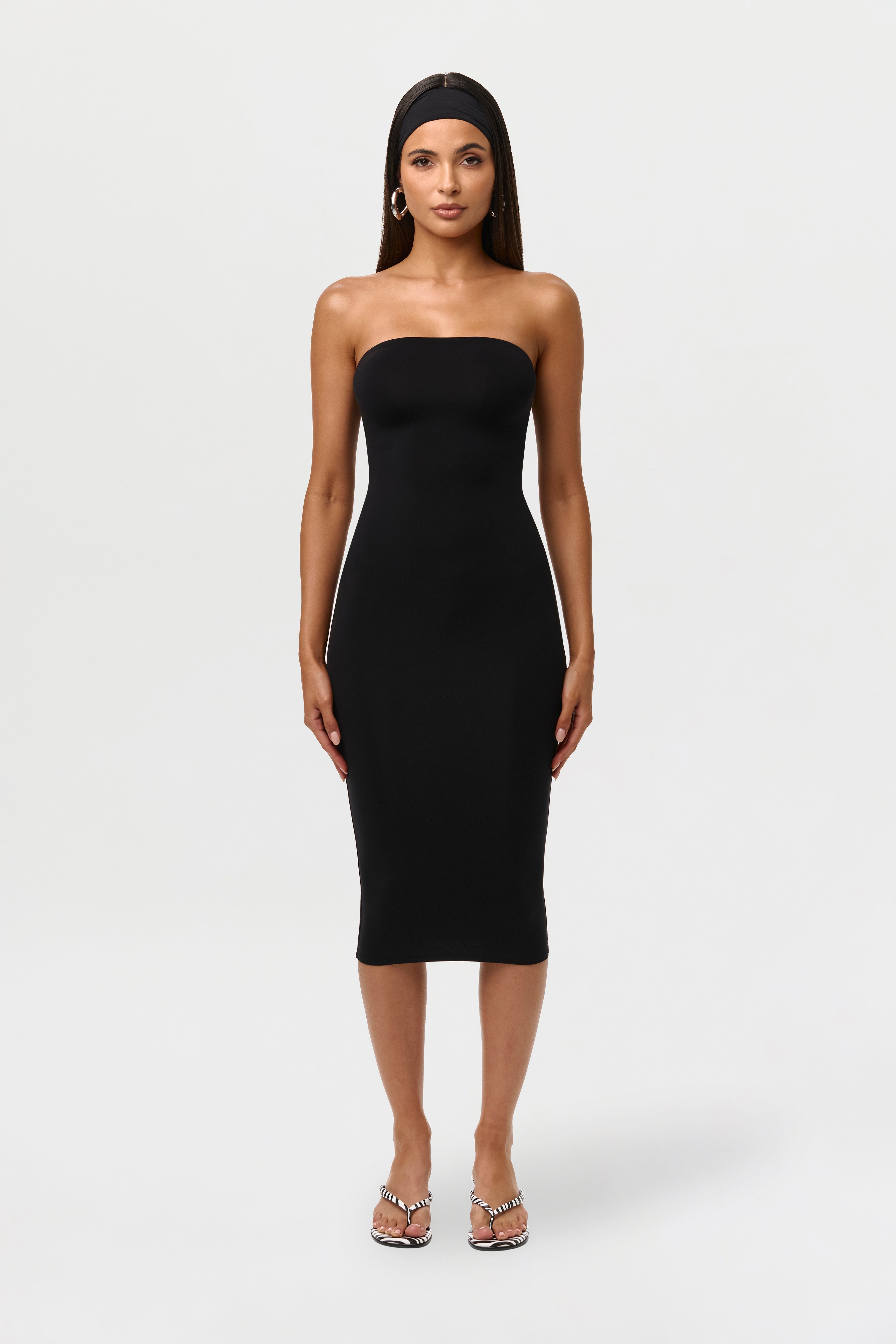 Naked Tube Midi Dress