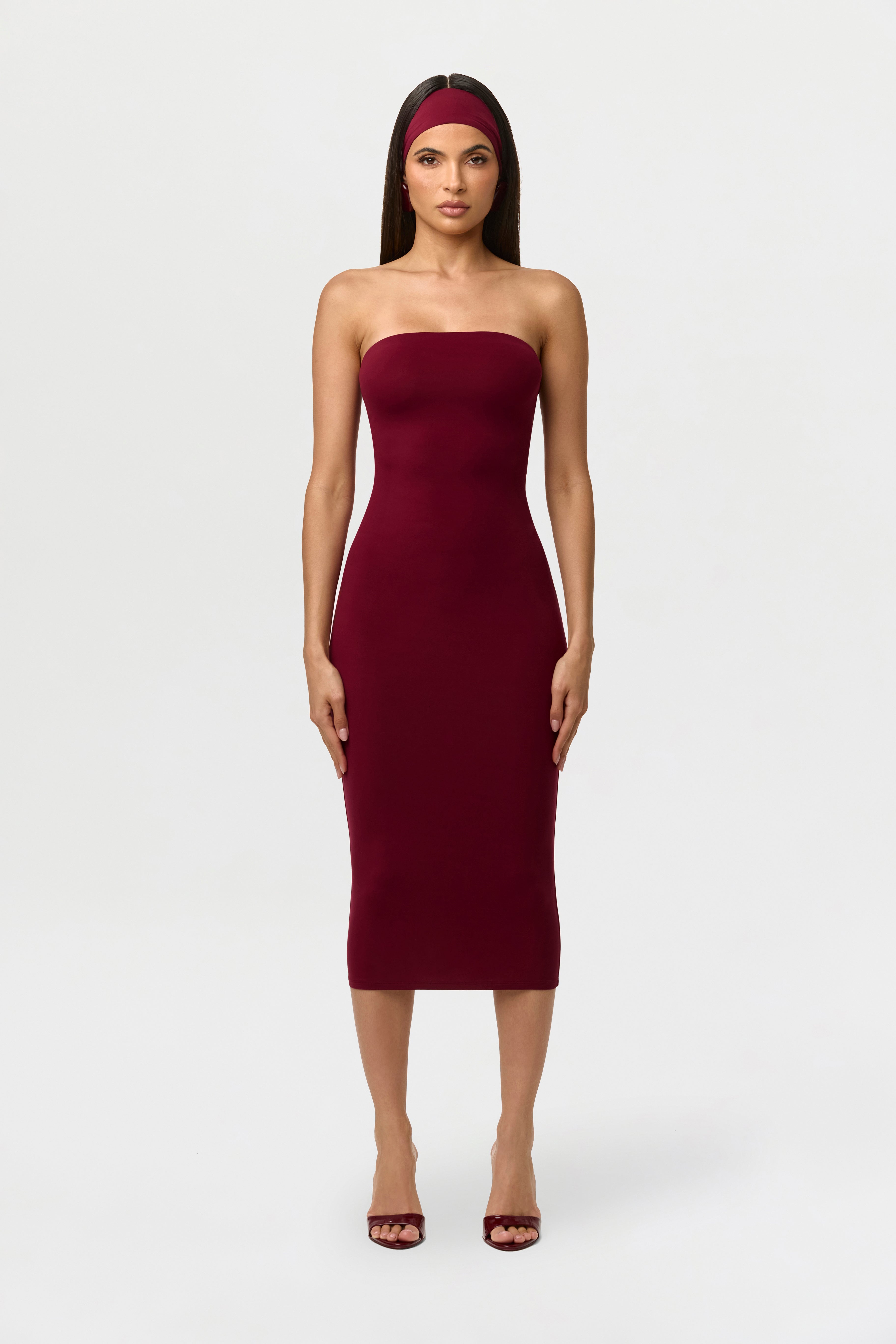 Naked Tube Midi Dress