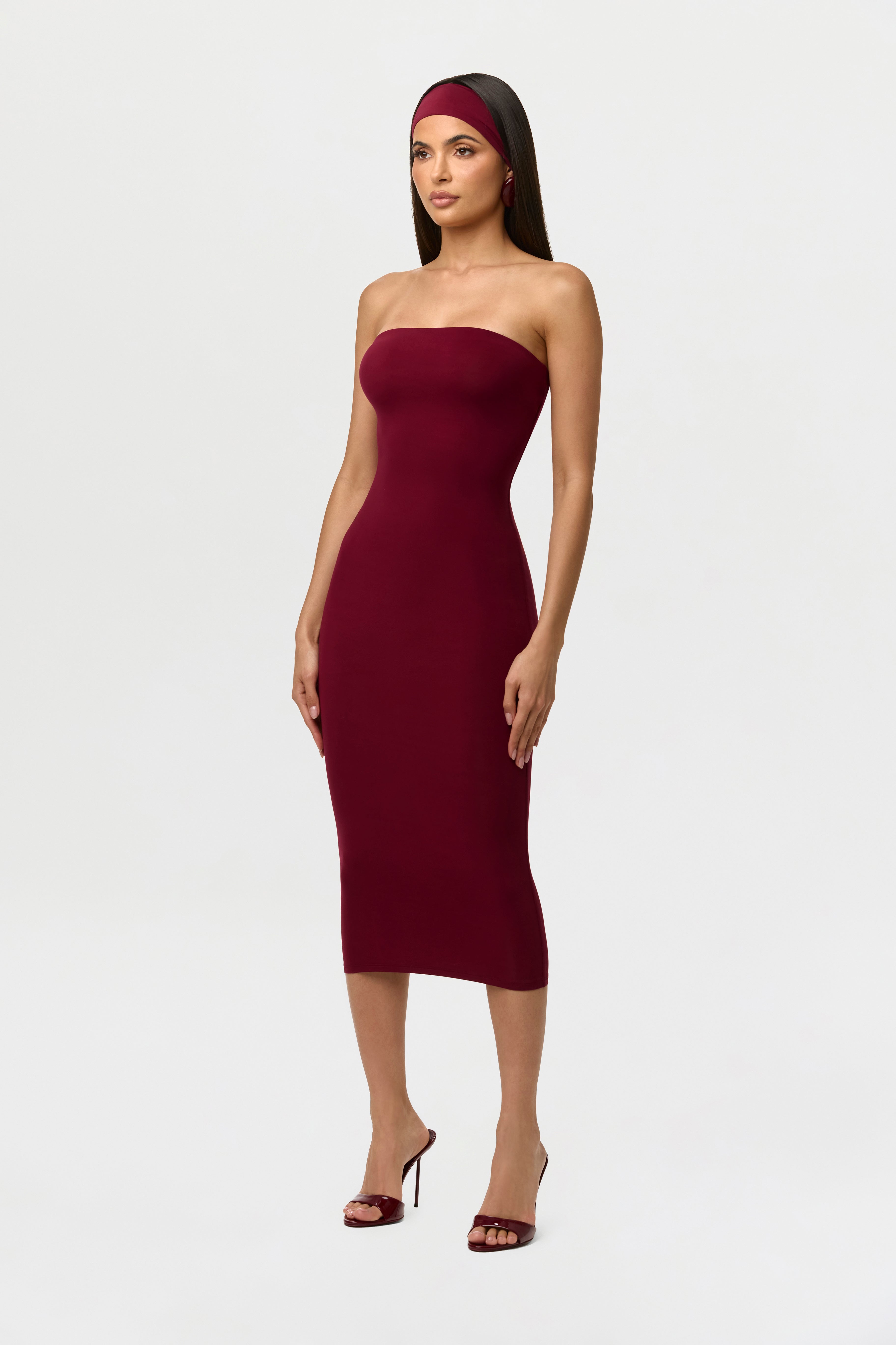 Naked Tube Midi Dress
